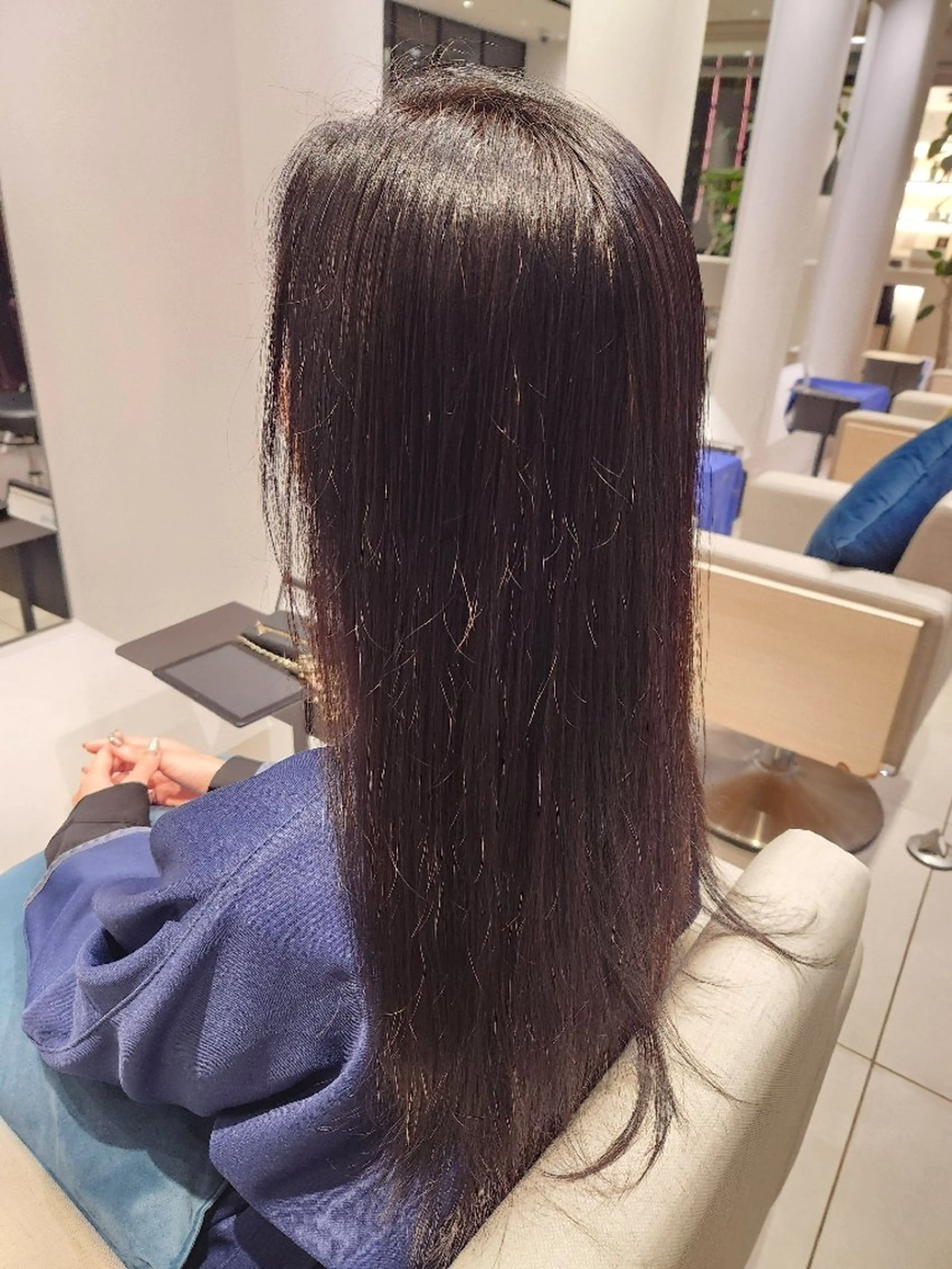 ミディアム カラー 💜艶髪カラー💜 🎶富川美希🎶のヘアスタイル