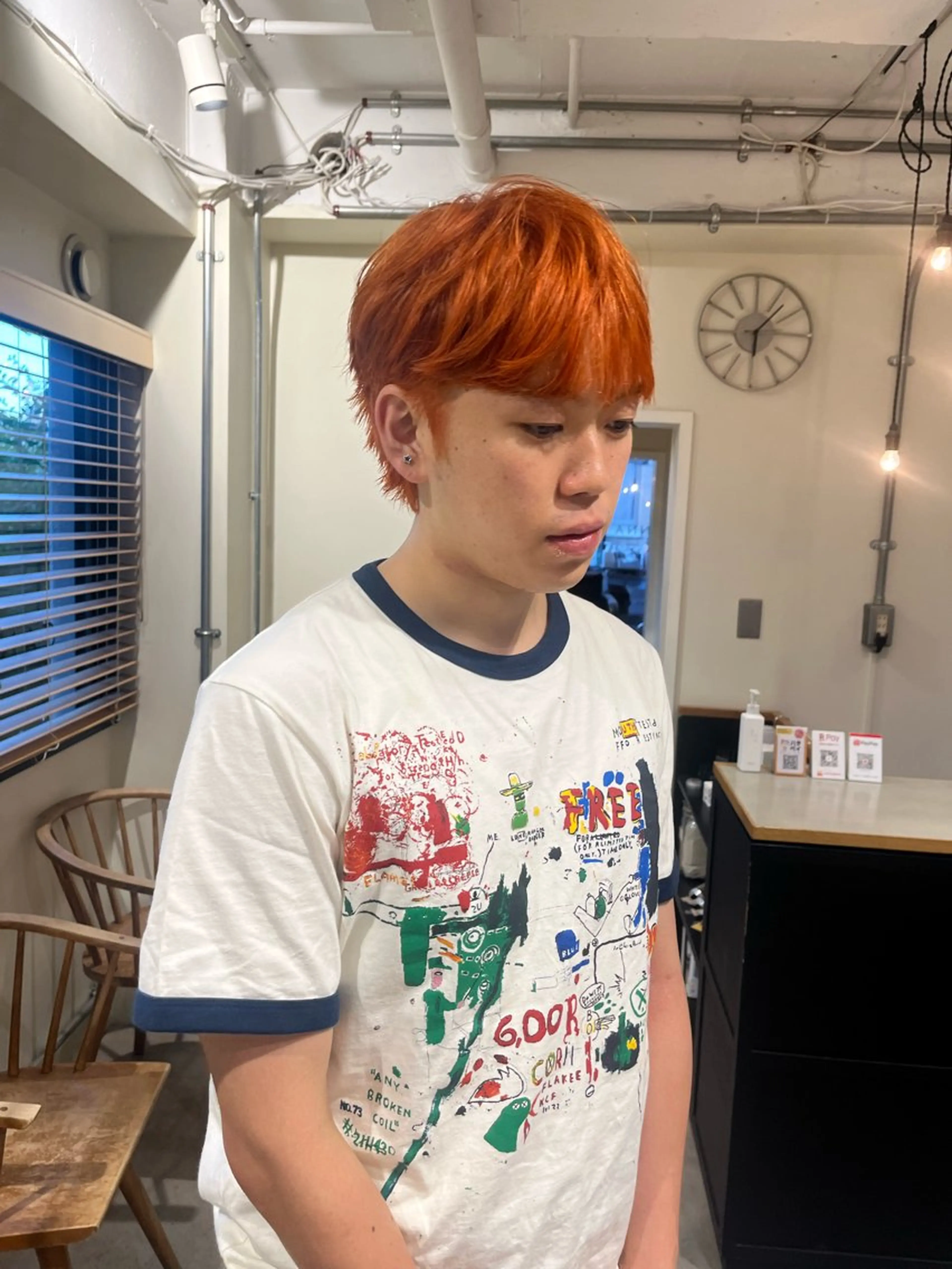 カラー メンズ ヘアカラー 🦮shiori アイドルオタク🦮のヘアスタイル