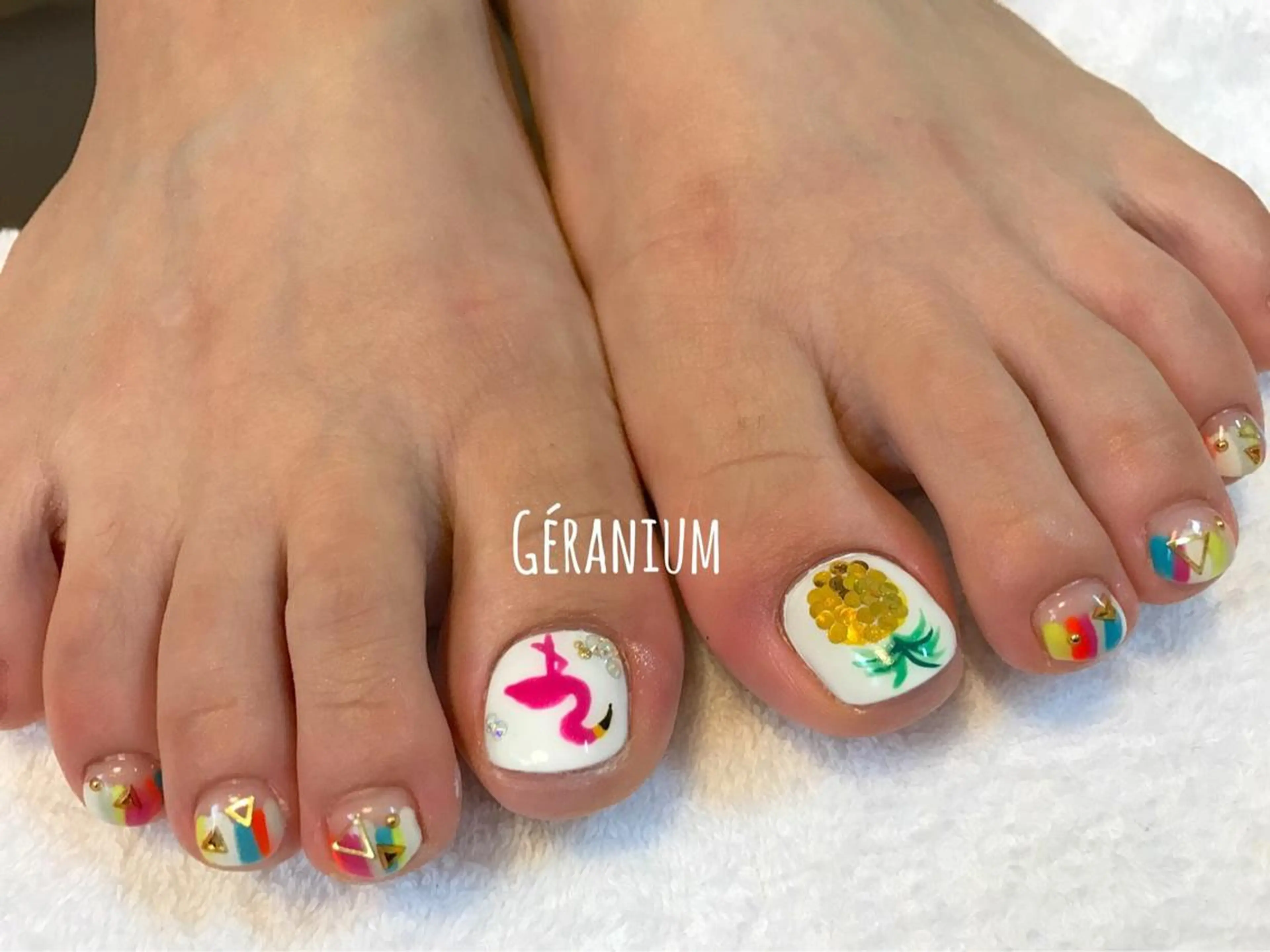 ネイル GéRanium Harukaのネイルデザイン