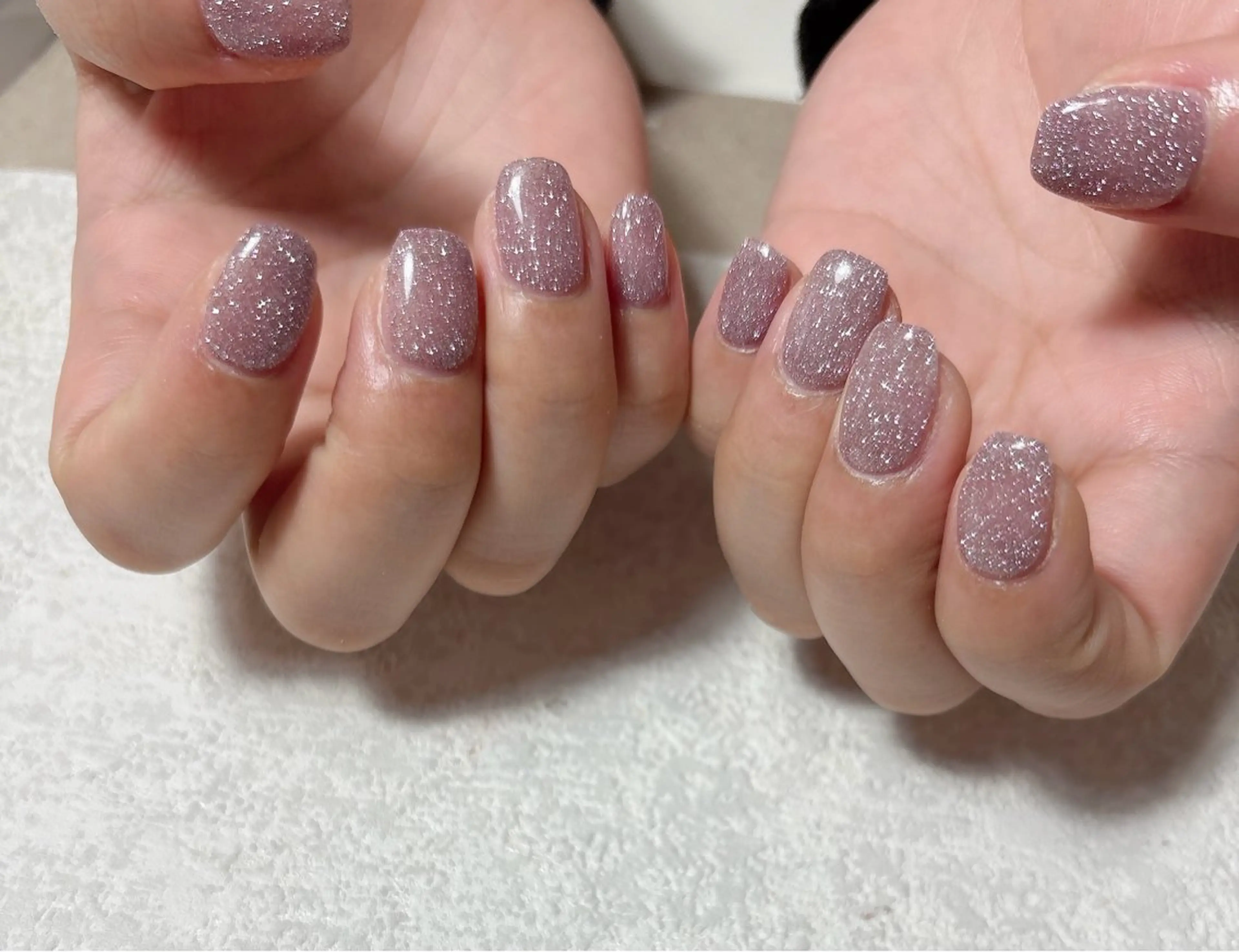 ネイル オーロラネイル フットネイル フレンチネイル ジェルネイル キラキラネイル kikinail 溝の口のネイルデザイン