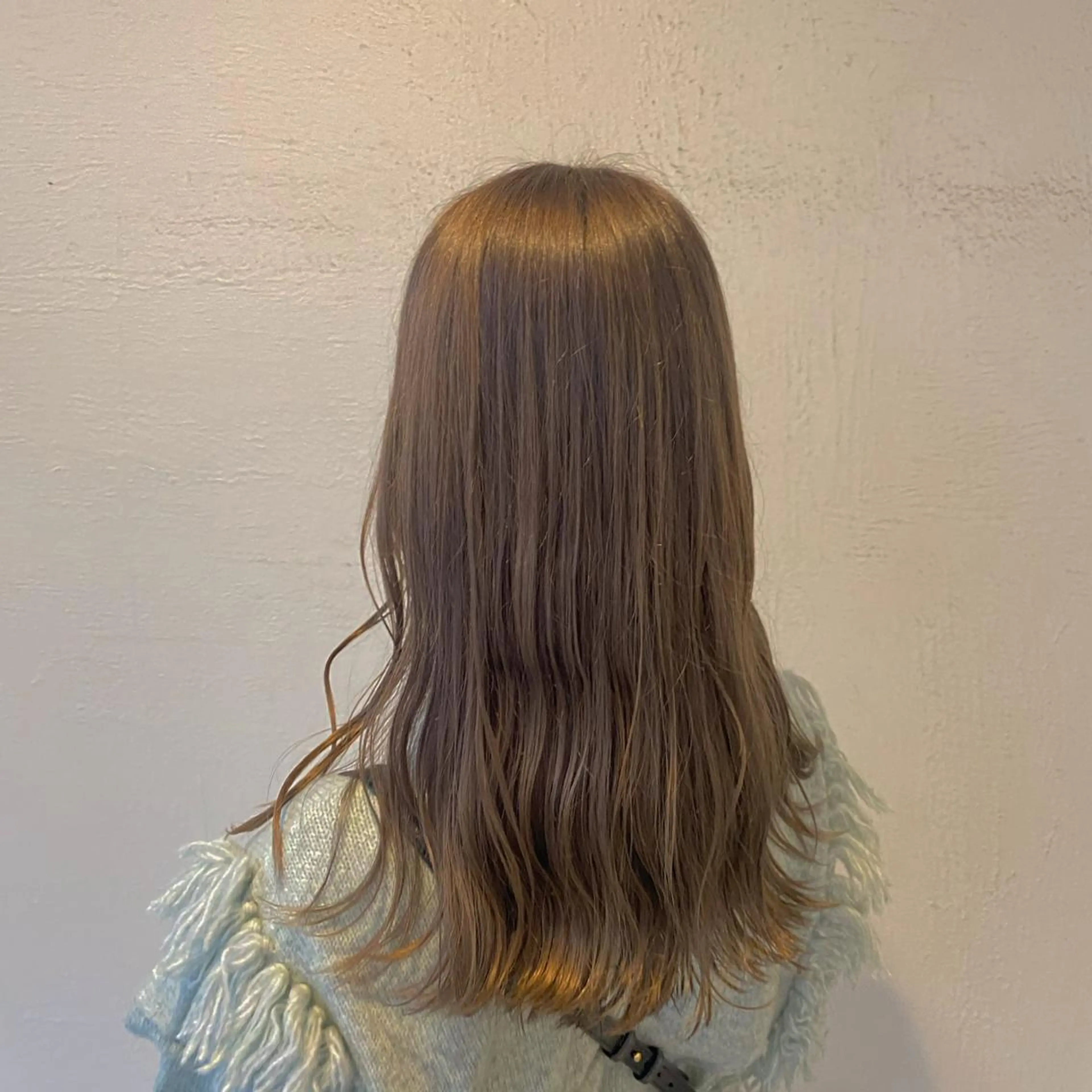 ロング カラー ヘアアレンジ 鹿児島 聖来のヘアスタイル