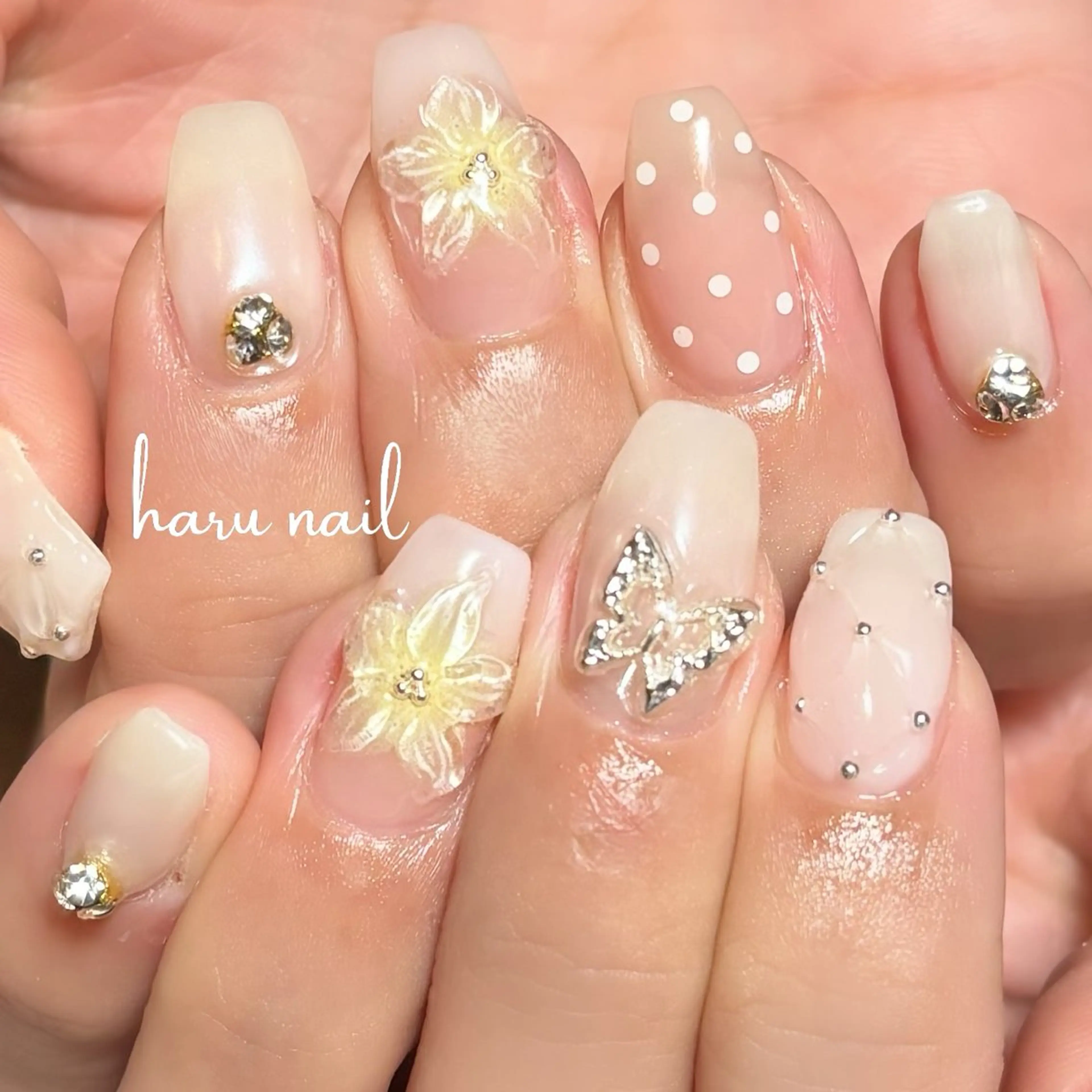 ネイル ハンドネイル harunail Shionのネイルデザイン
