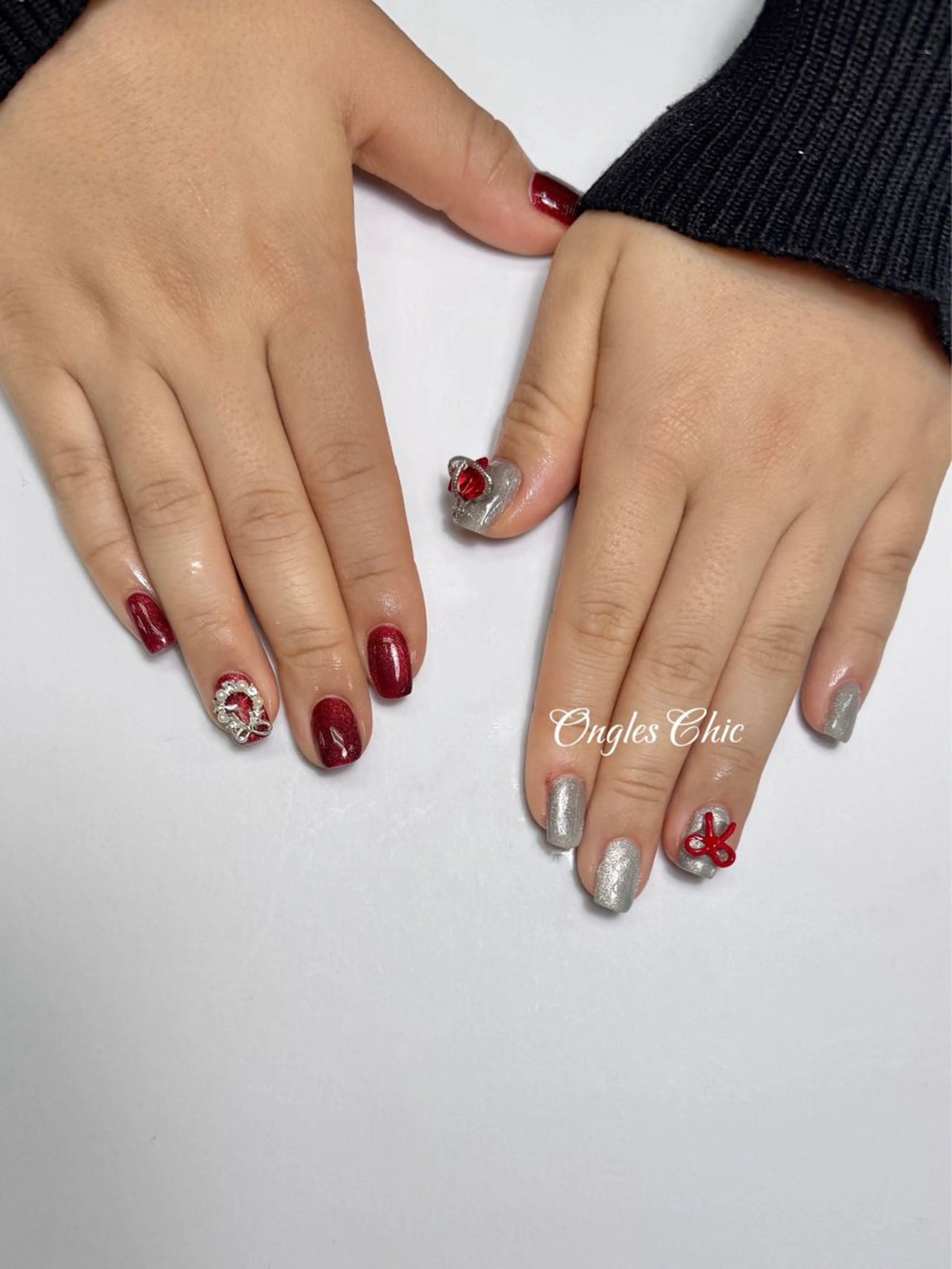 ネイル ハンドネイル ongles chicのネイルデザイン