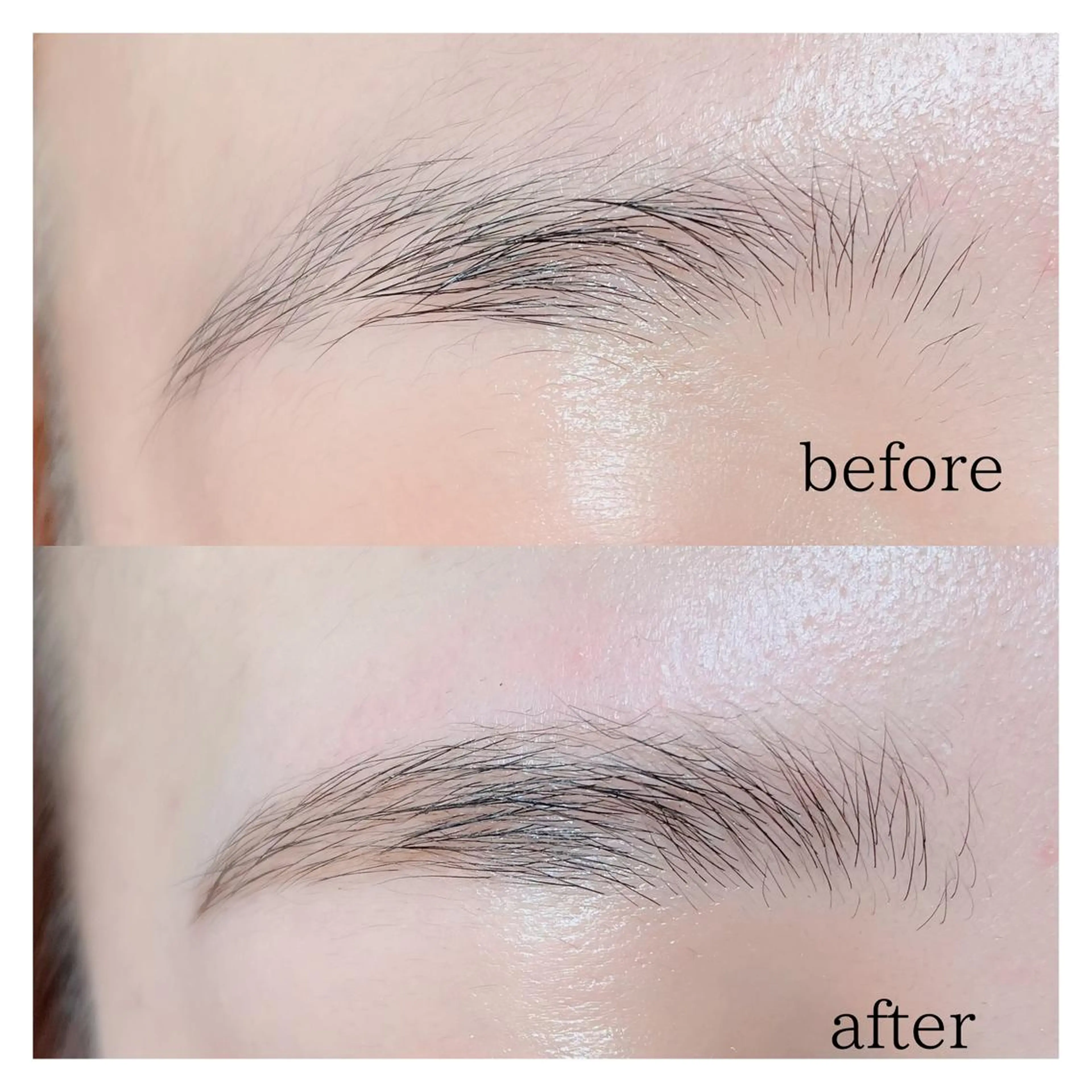 アイブロウ 眉毛ワックス脱毛 ワックス脱毛 Emil eye roomのマツエク・マツパデザイン