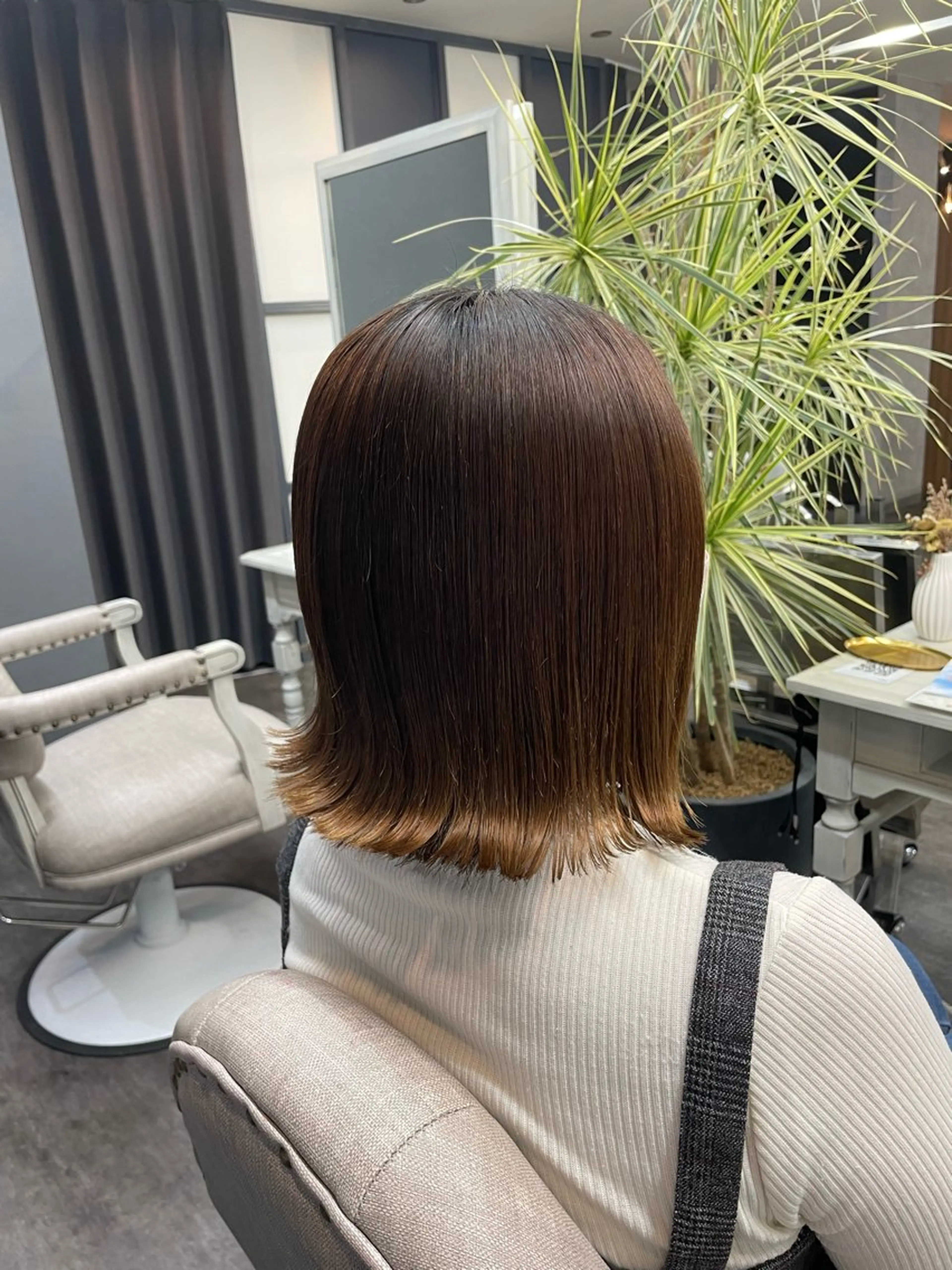 ショート カット 縮毛矯正 手塚 由佳のヘアスタイル