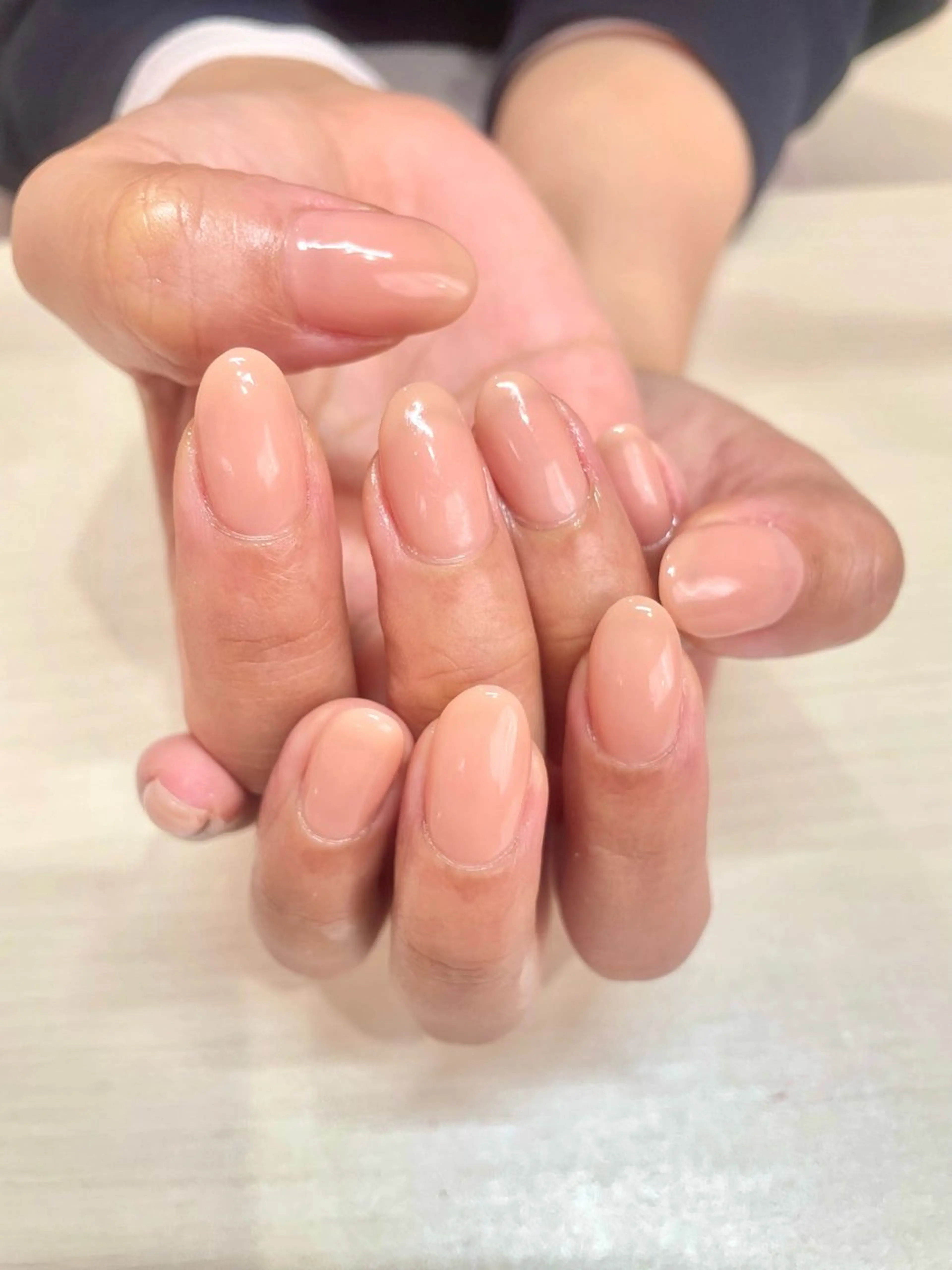 ネイル ワンカラーネイル ハンドネイル Beautiful Meかえでのネイルデザイン