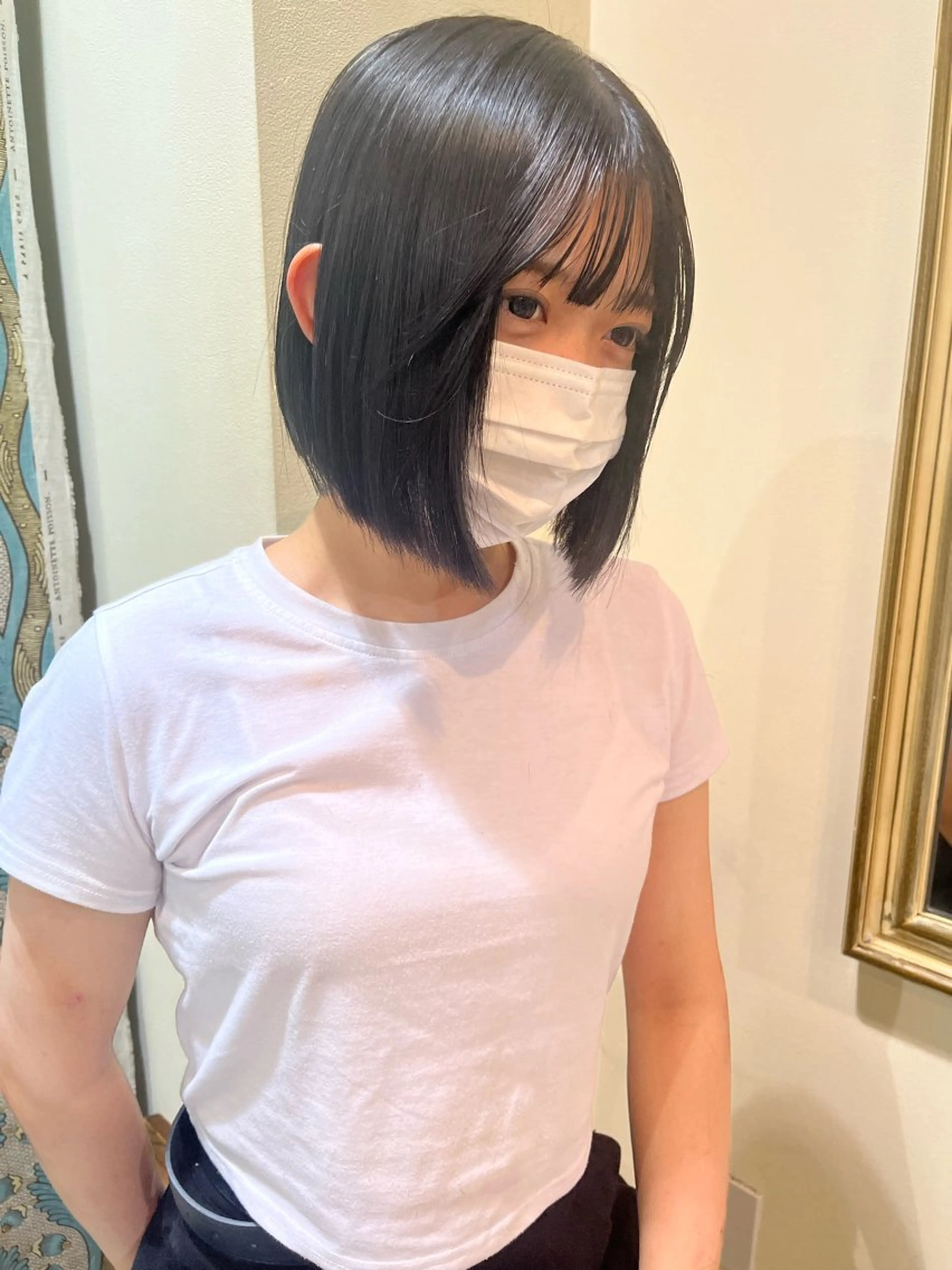 ミディアム カットモデル募集🤍 🐇anzuのヘアスタイル