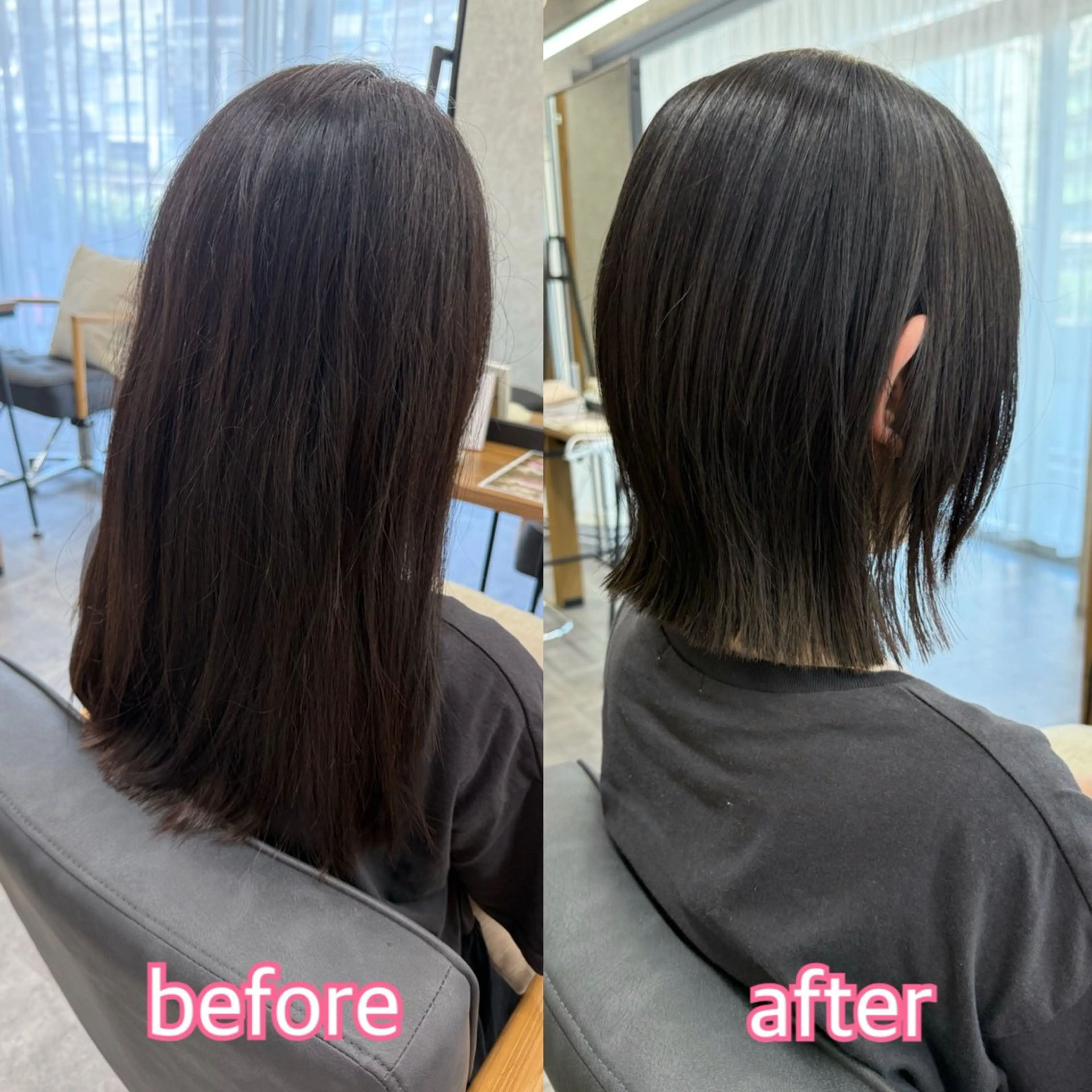 ミディアム ボブレイヤー ボブ レイヤーカット カット トリートメント 似合わせボブ🎀🫧 千葉 優希のヘアスタイル