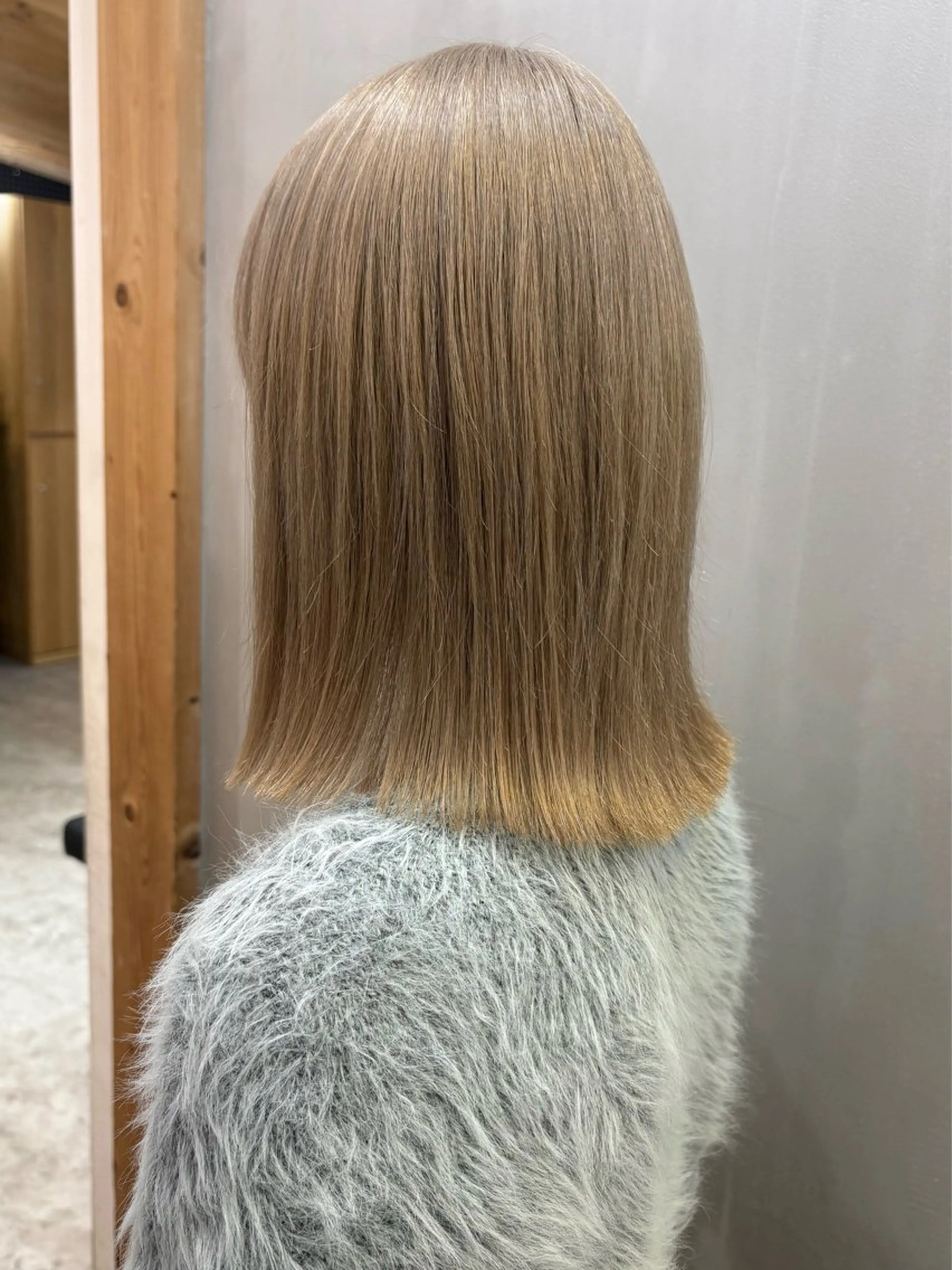 ミディアム カラー ヘアカラー 🫐寒色系カラー 🫐ヤマナカリリカのヘアスタイル