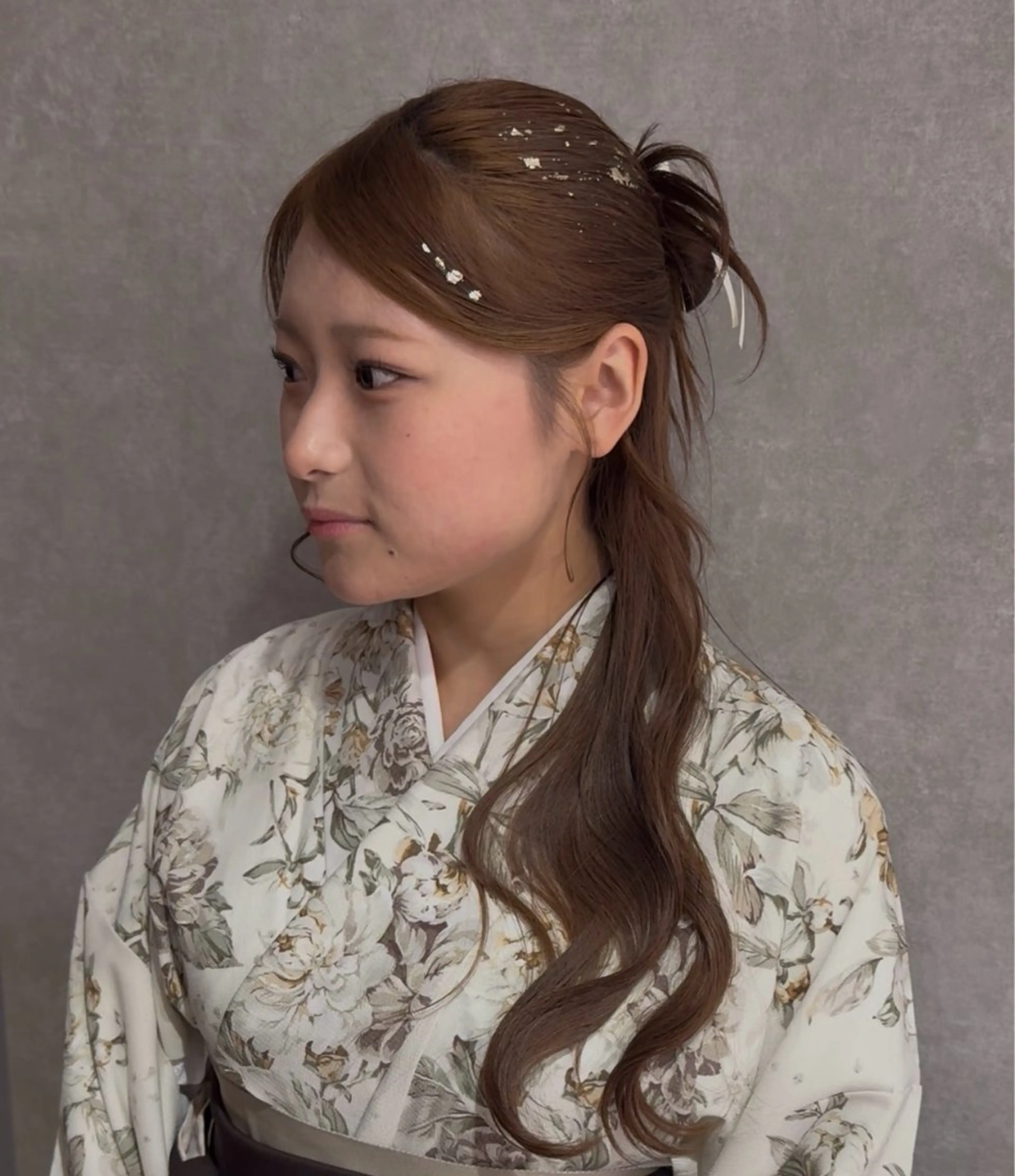 ロング ヘアセット 💎寒色特化💎 透明感カラーみきのヘアスタイル