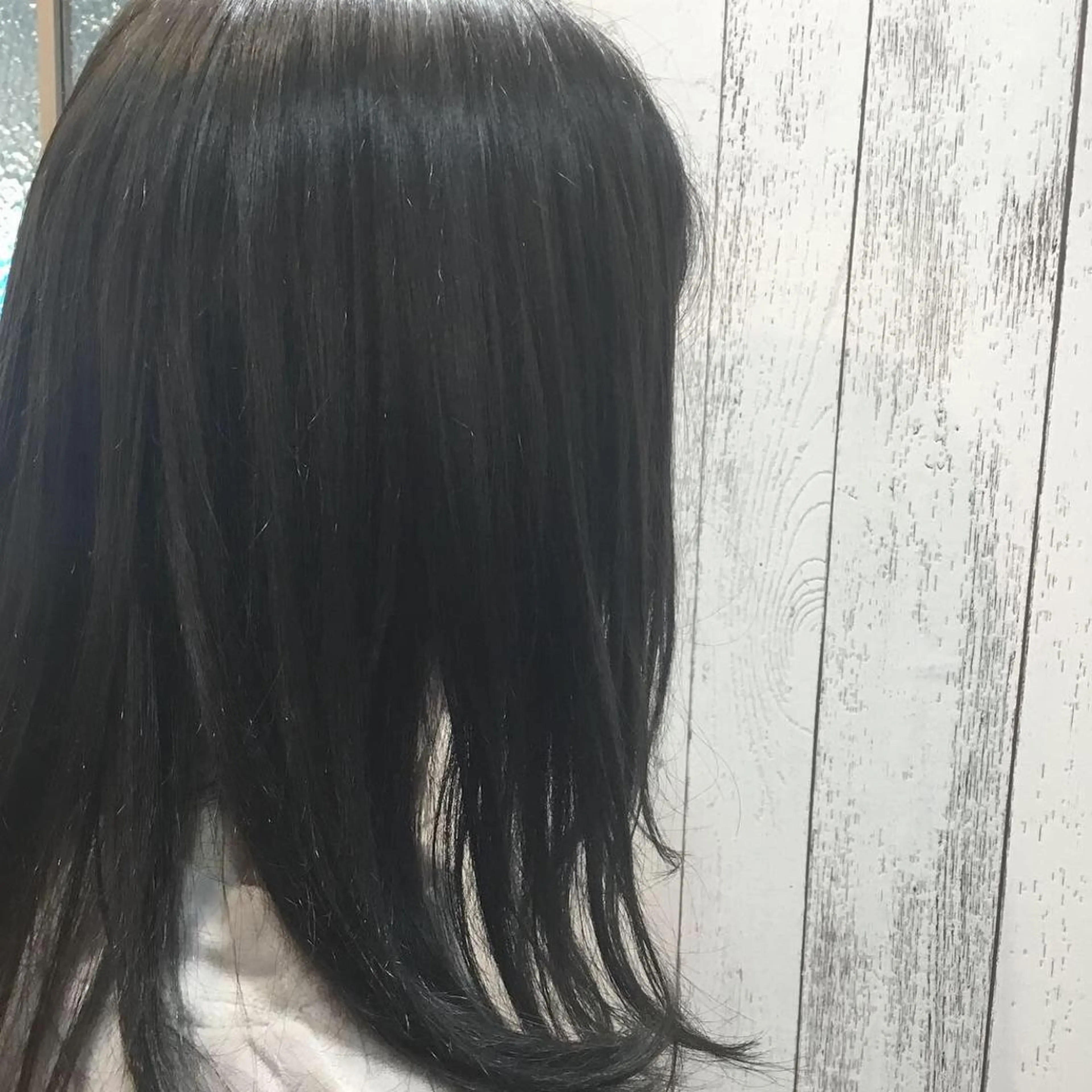 セミロング カラー 金崎 新吾のヘアスタイル