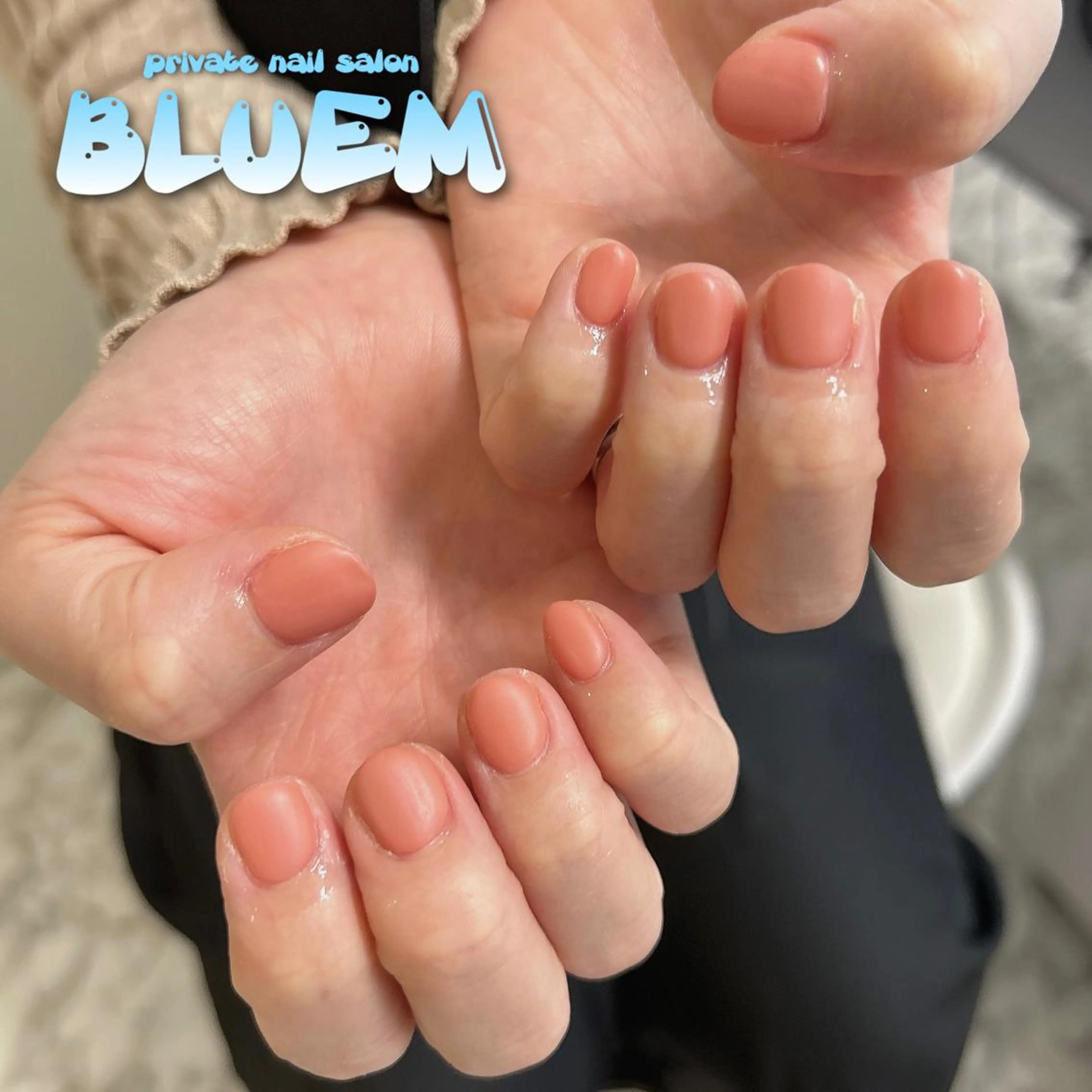 ネイル ハンドネイル BLUEM なな🐶のネイルデザイン