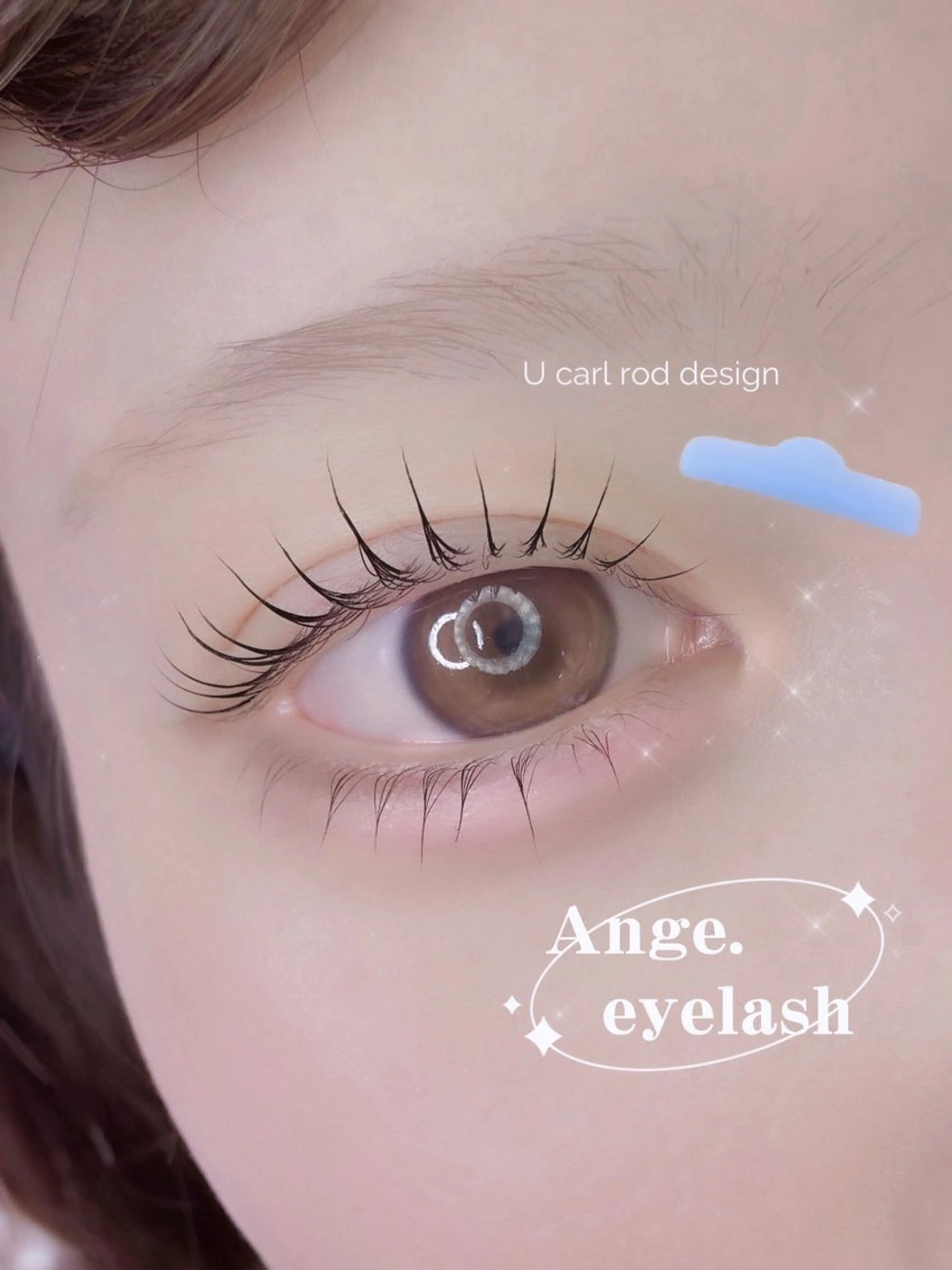 マツエク・マツパ マツパ Ange.アンジュ 高田那妃のマツエク・マツパデザイン