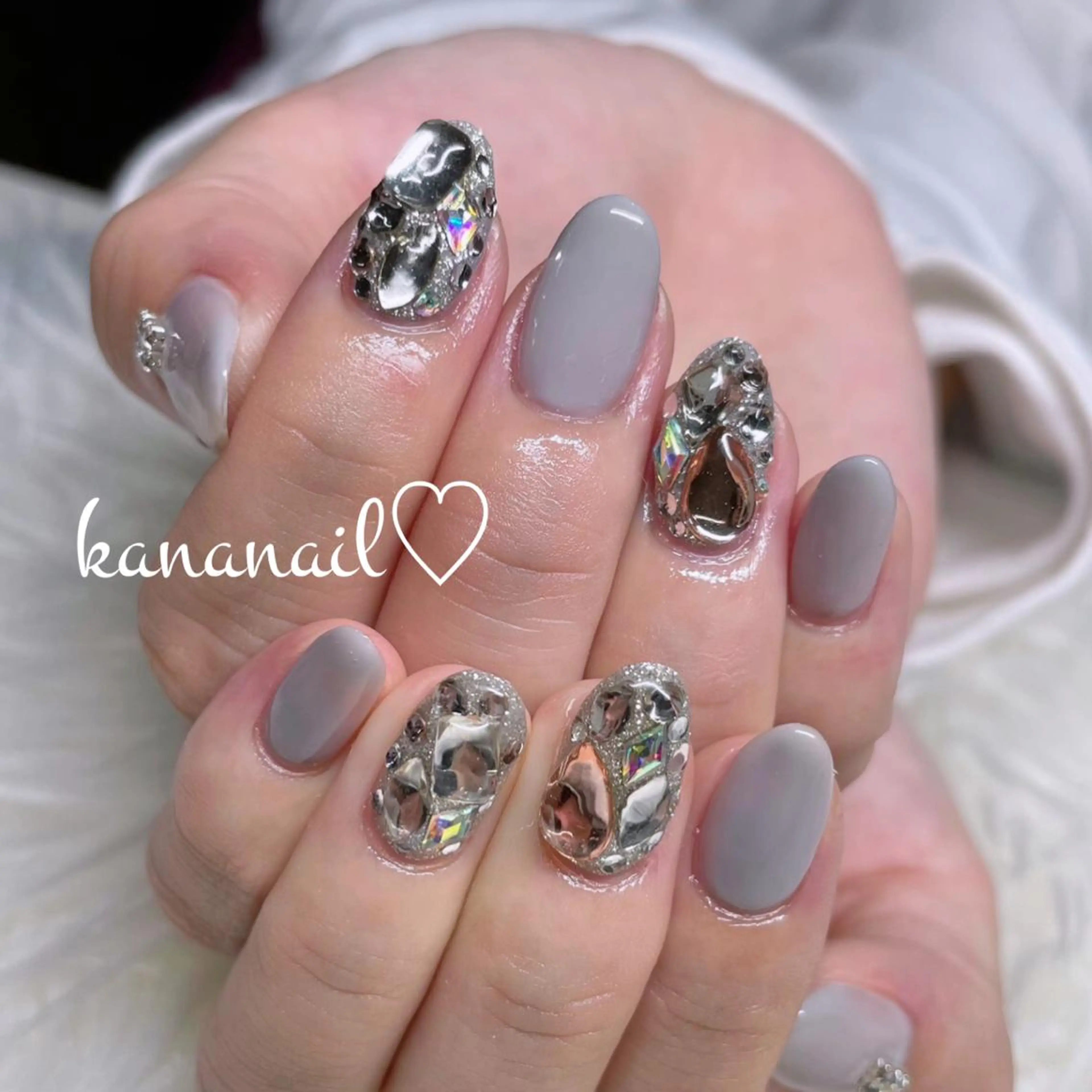 ネイル ミディアムネイル kananail ♡のネイルデザイン