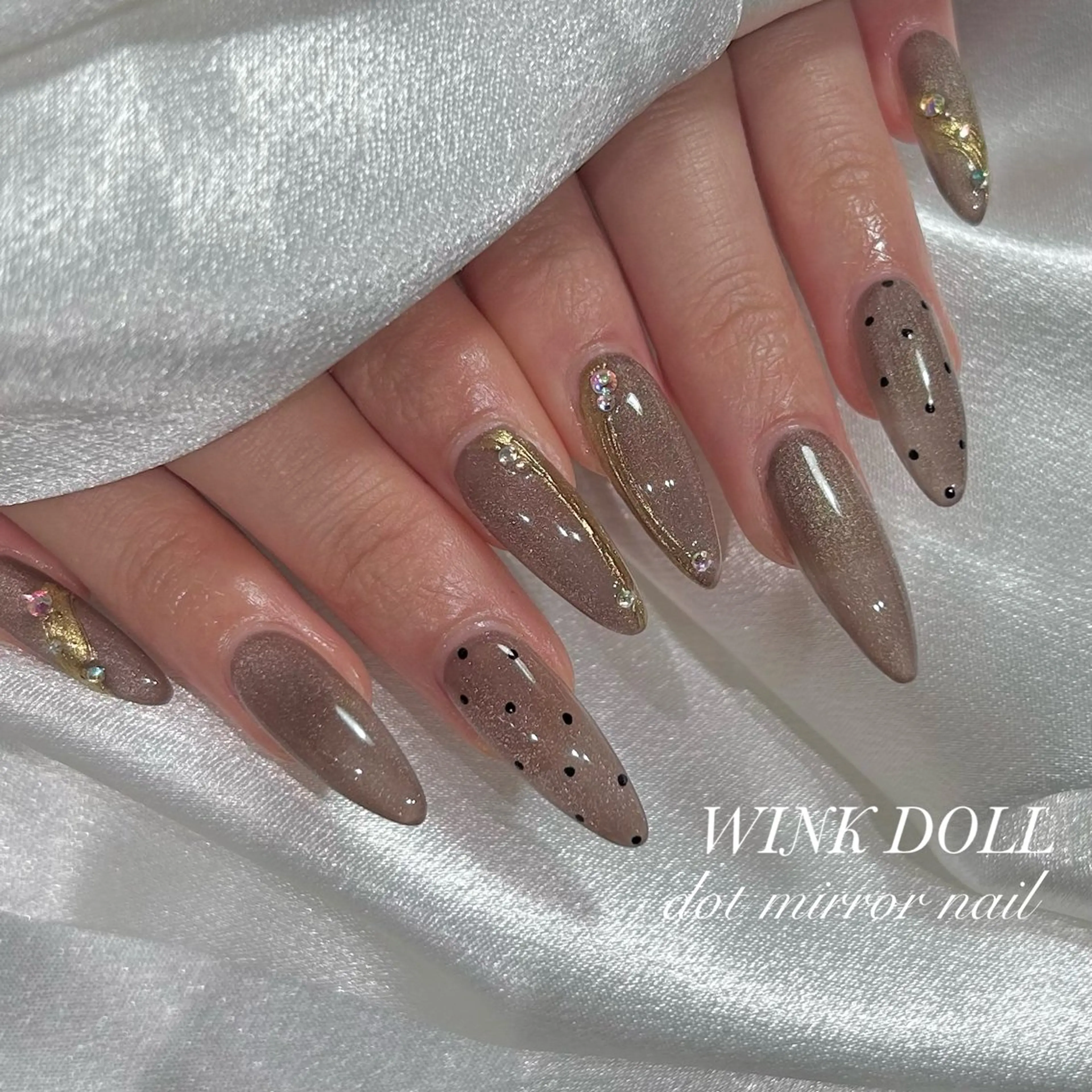 ネイル ハンドネイル WINK DOLL 🌹MIRAIのネイルデザイン