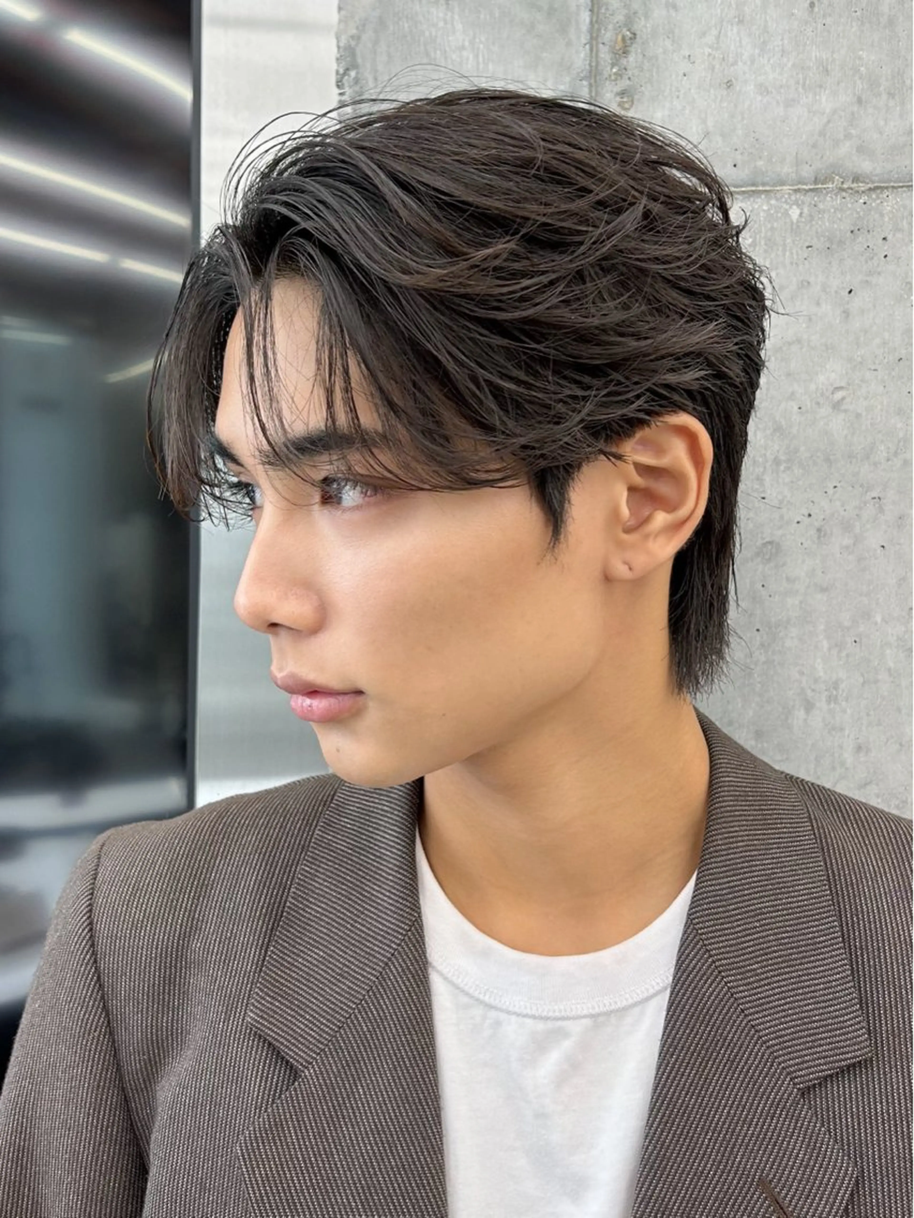 ショート パーマ メンズ カット パーマ fifth 窪田潤平のヘアスタイル