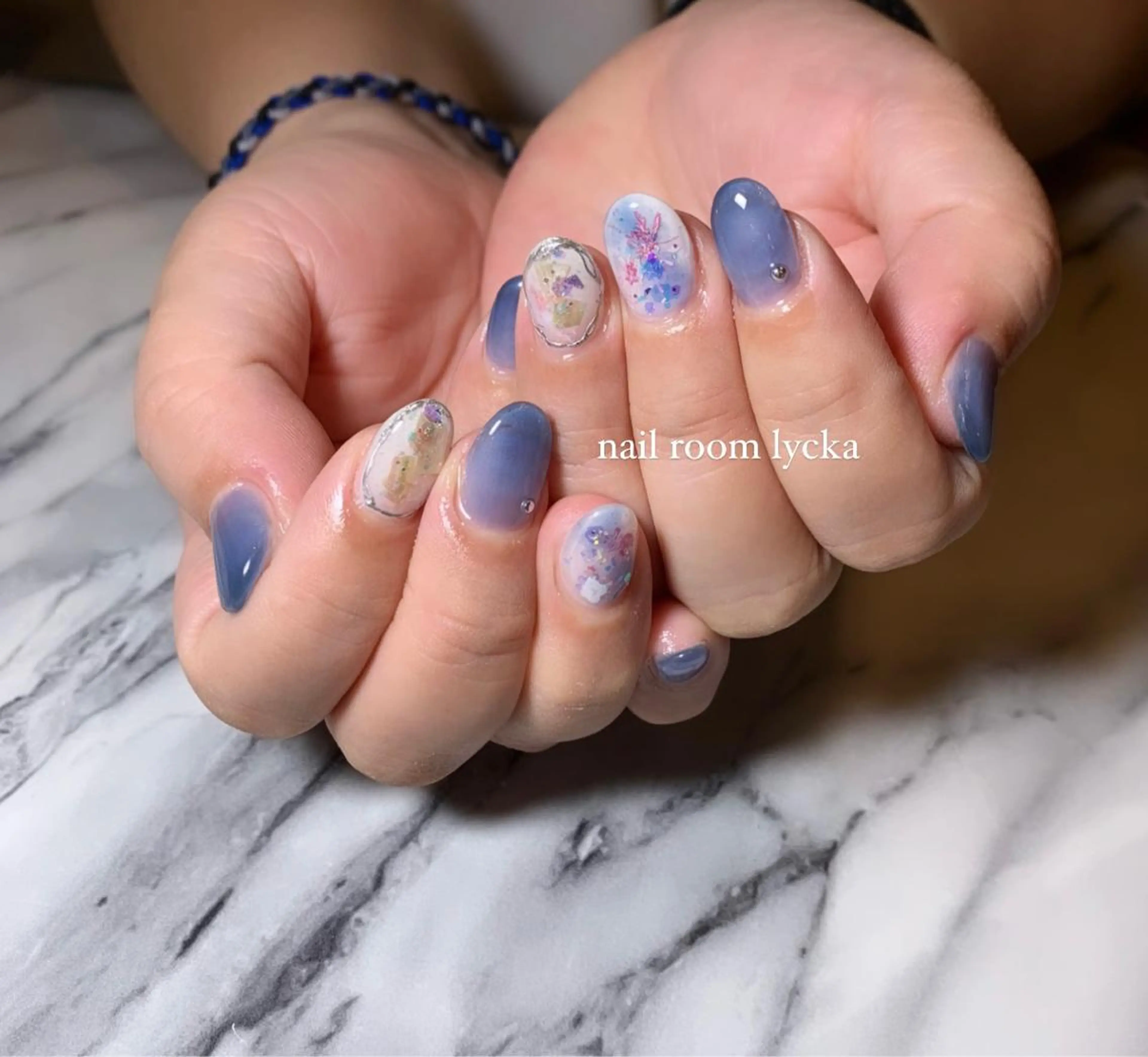 ネイル ﾈｲﾙﾙｰﾑﾘｯｶ 𝐦𝐚𝐲𝐮のネイルデザイン