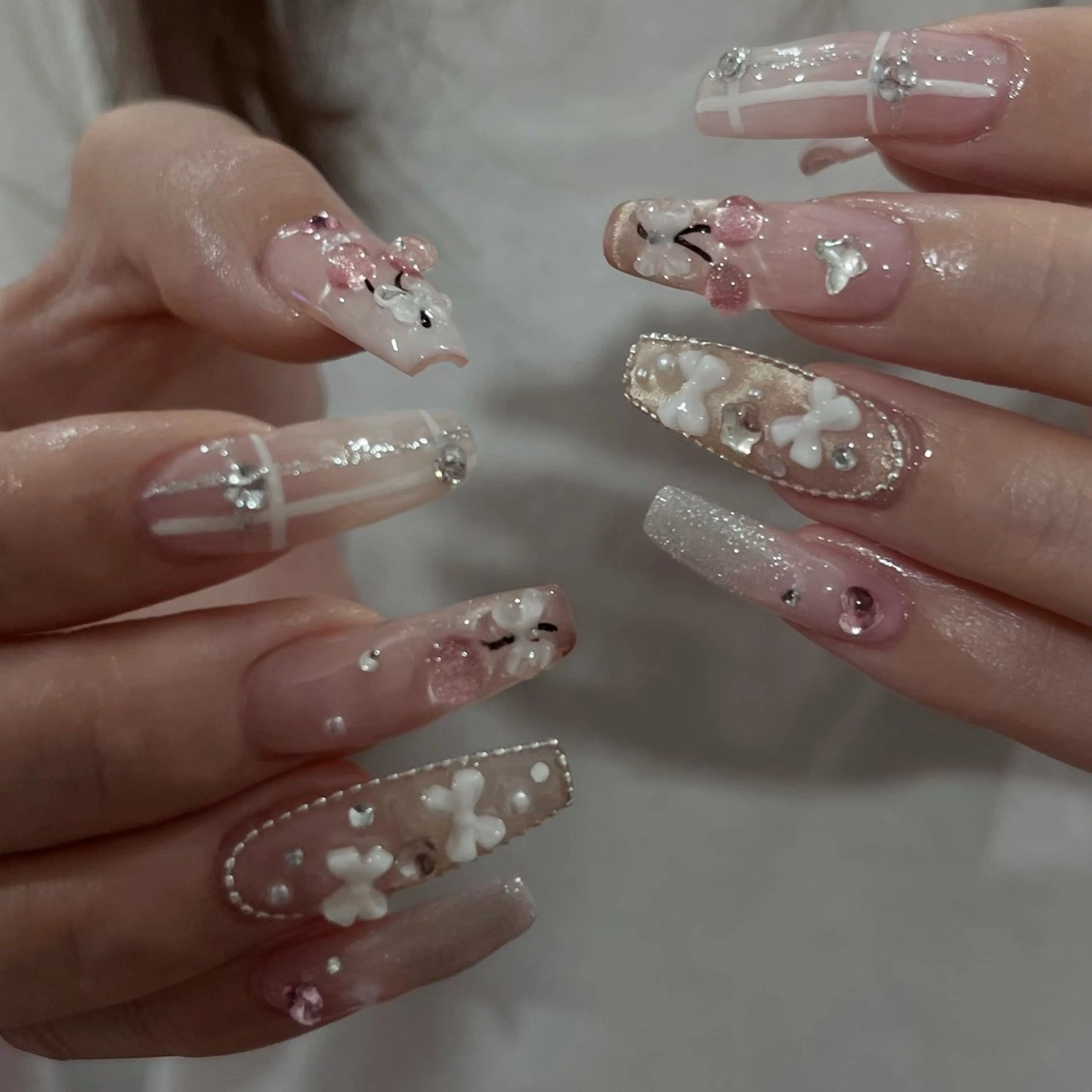 ネイル 韓国ネイル ワンホンネイル ハンドネイル ハンドケア Kawaii _Nailのネイルデザイン