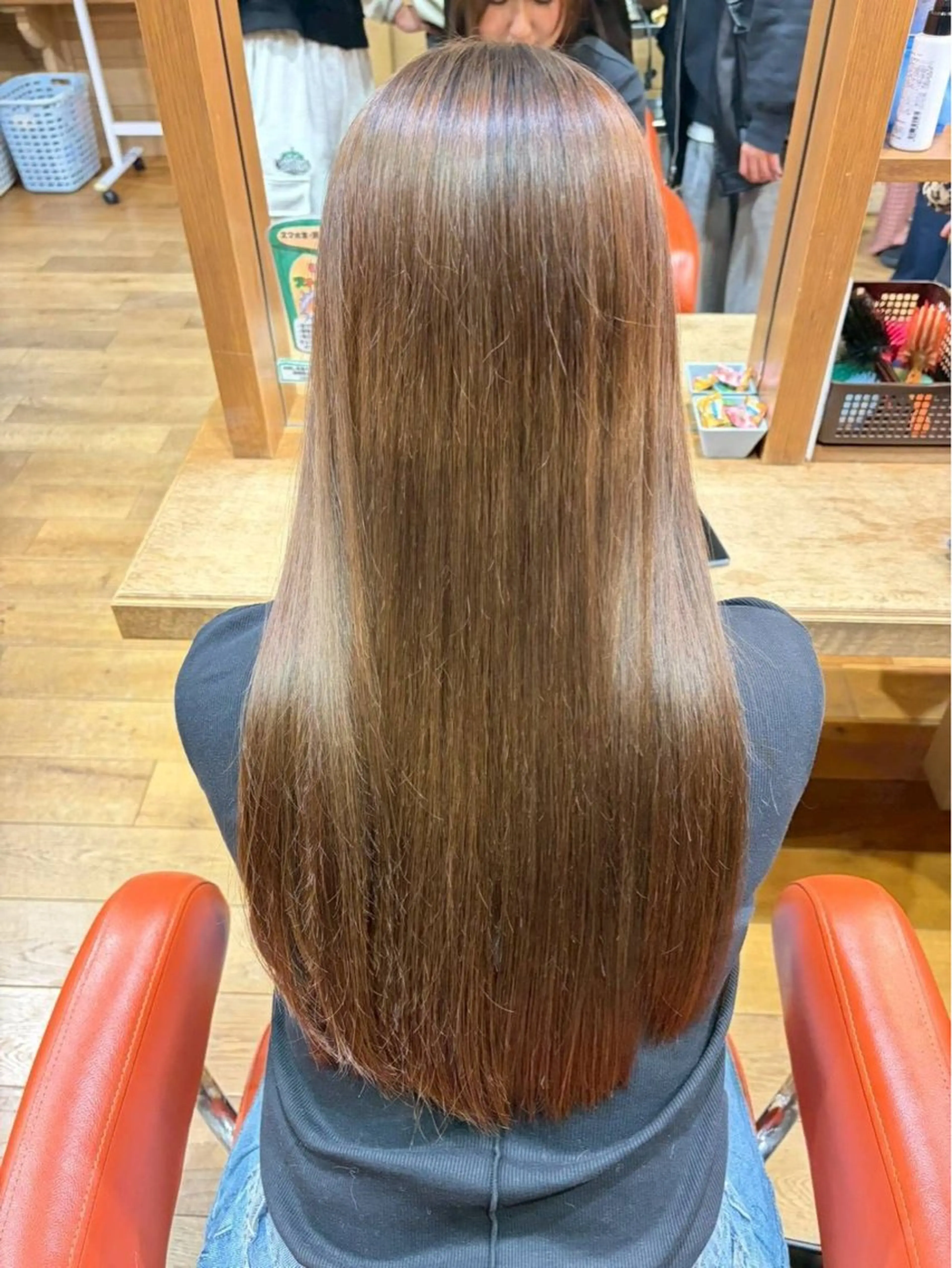 ロング カット 縮毛矯正 トリートメント 寺澤 ことな👾のヘアスタイル