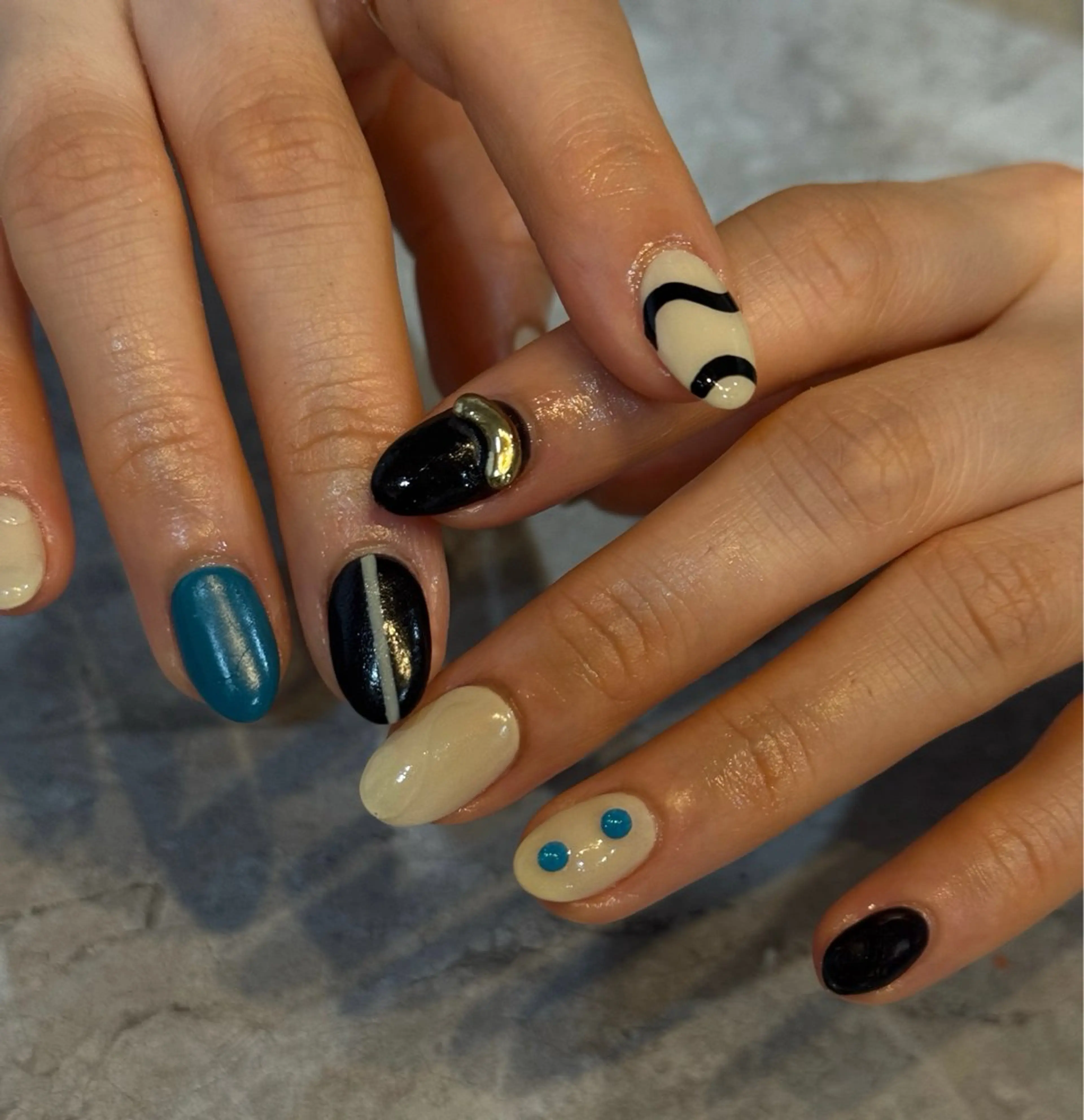 ネイル アートネイル ハンドネイル Blé nailのネイルデザイン