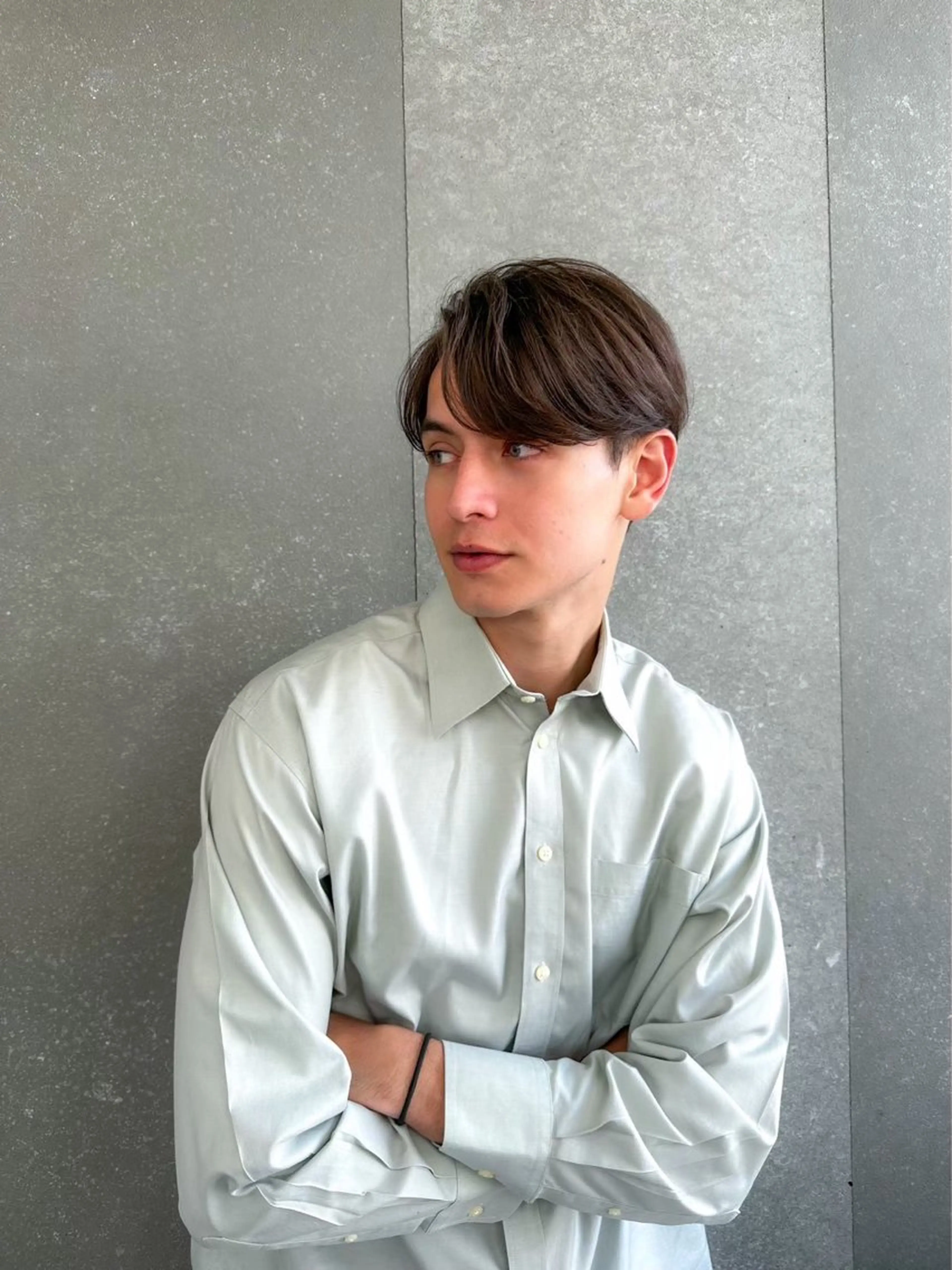 メンズ 縮毛矯正Rina🩶 銀座のヘアスタイル