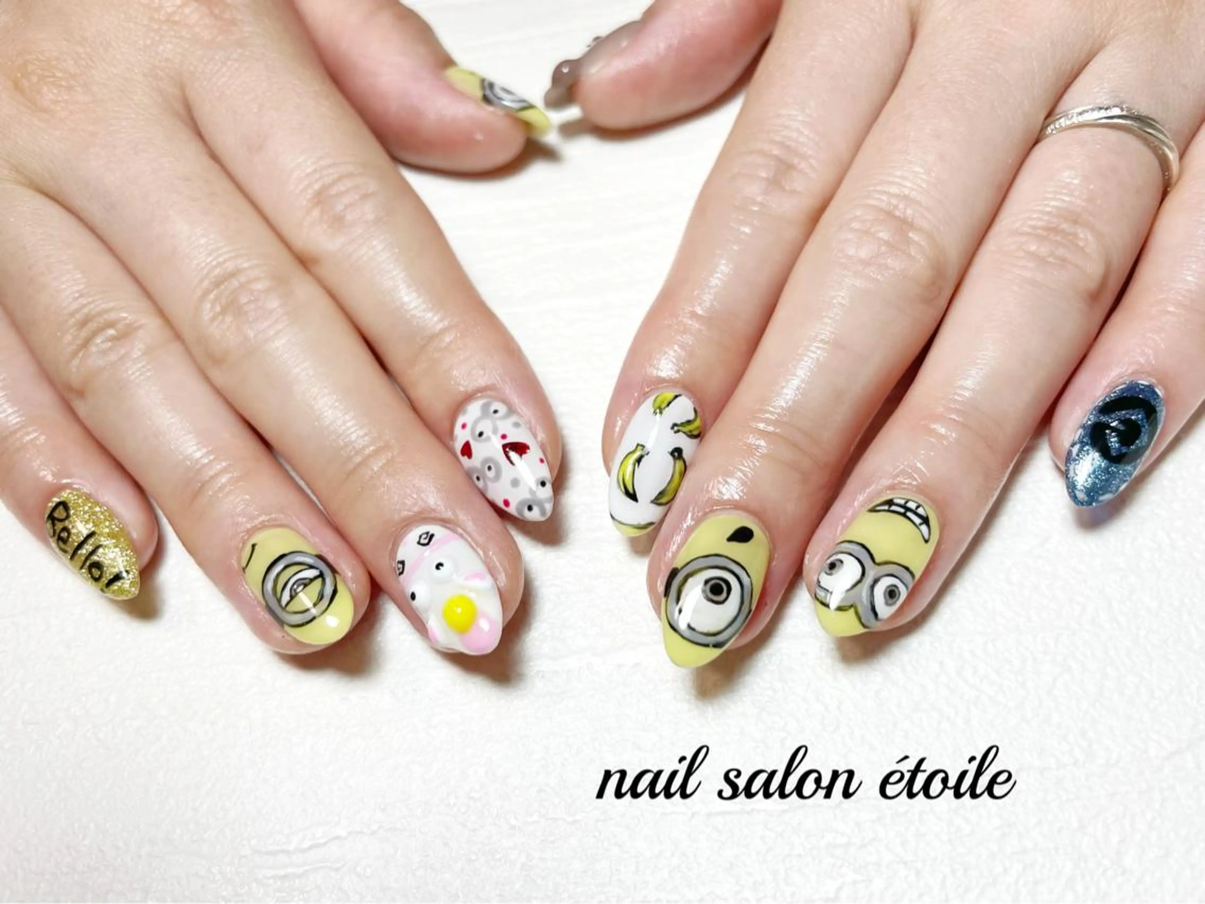 ネイル アートネイル ジェルネイル ハンドネイル nail salon étoileのネイルデザイン