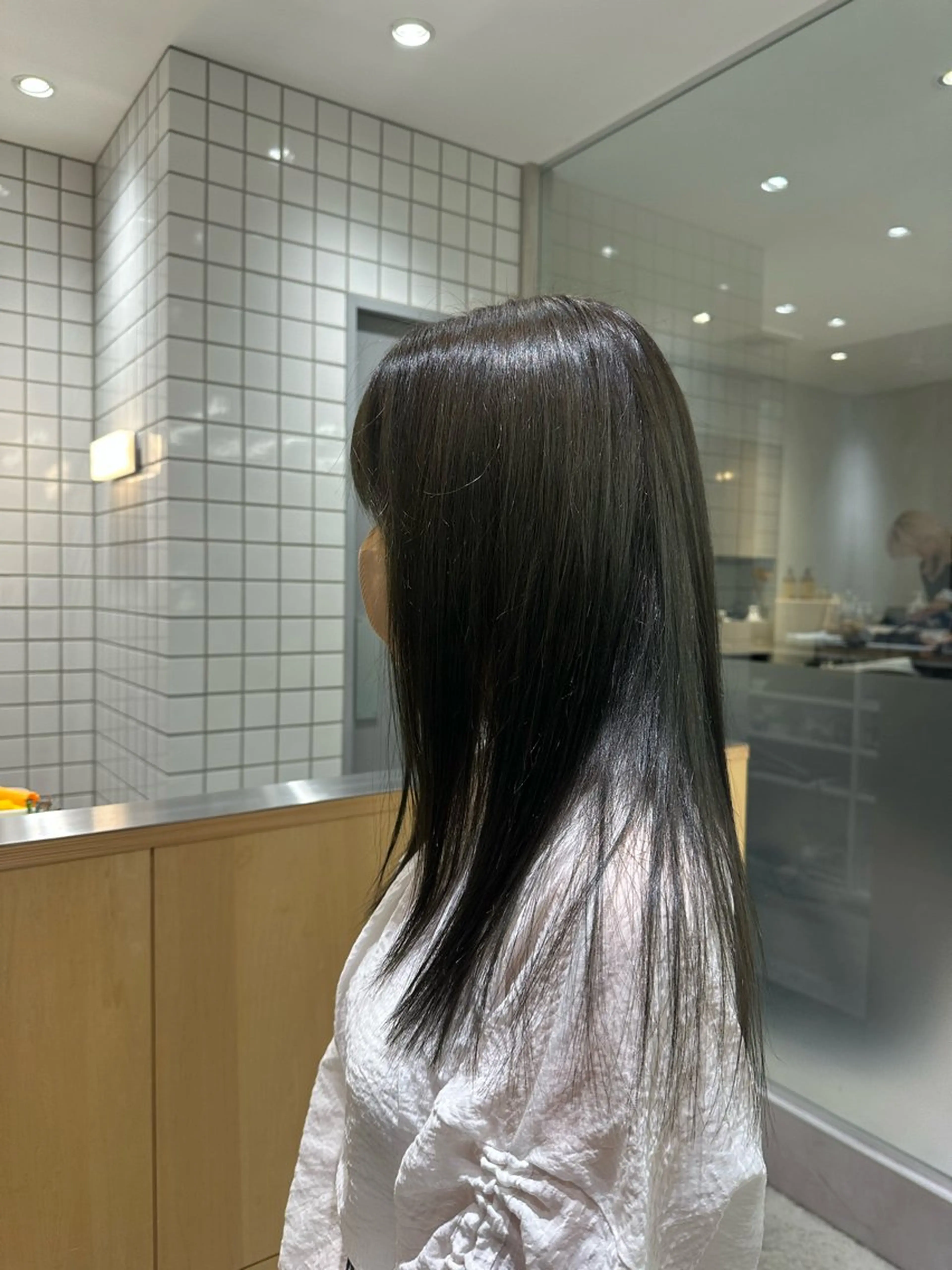 ロング ヘアカラー 🍇透明感カラー/ カットひかる🍒のヘアスタイル