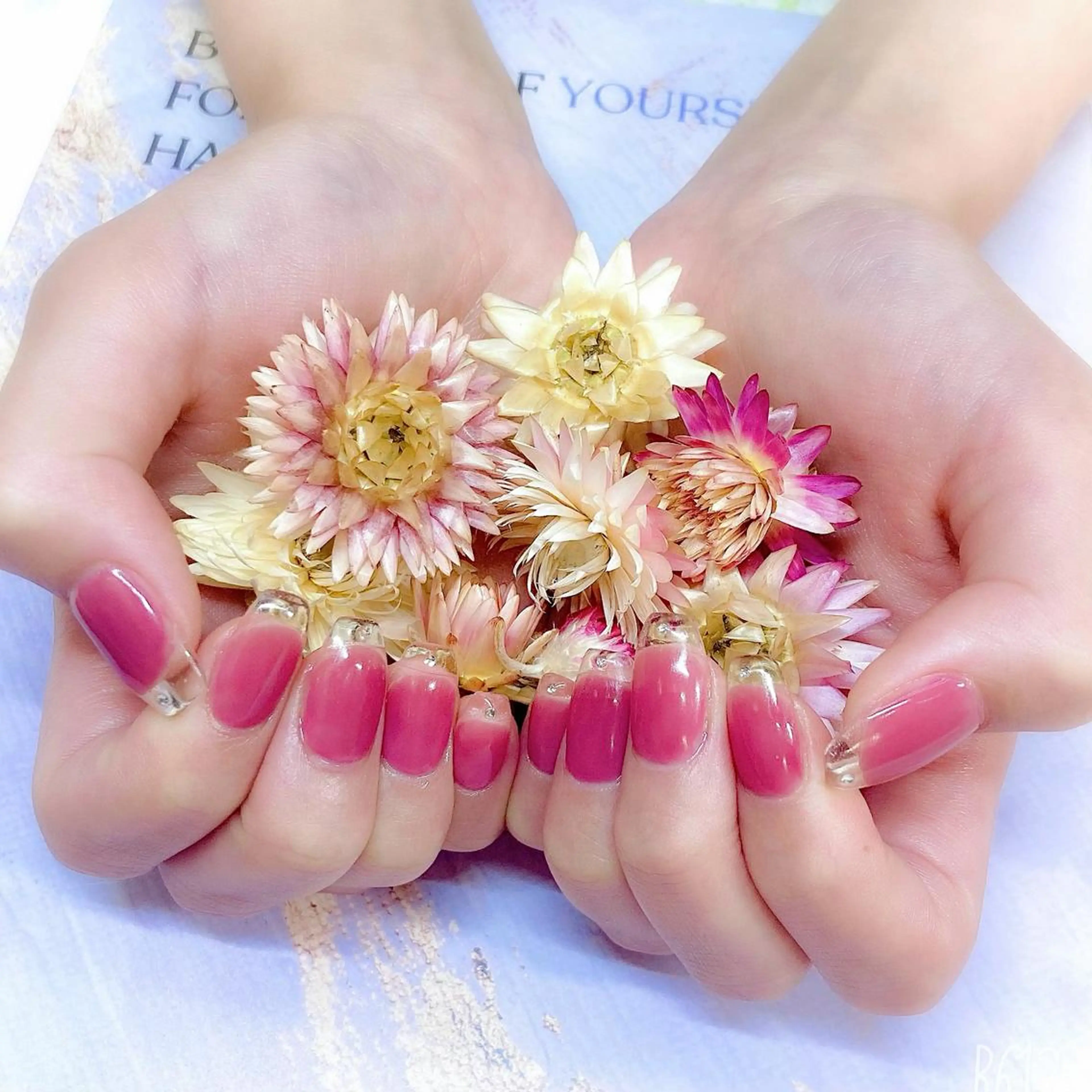 ネイル クリアネイル フレンチネイル Vogusty's Nail 鶴見店のネイルデザイン