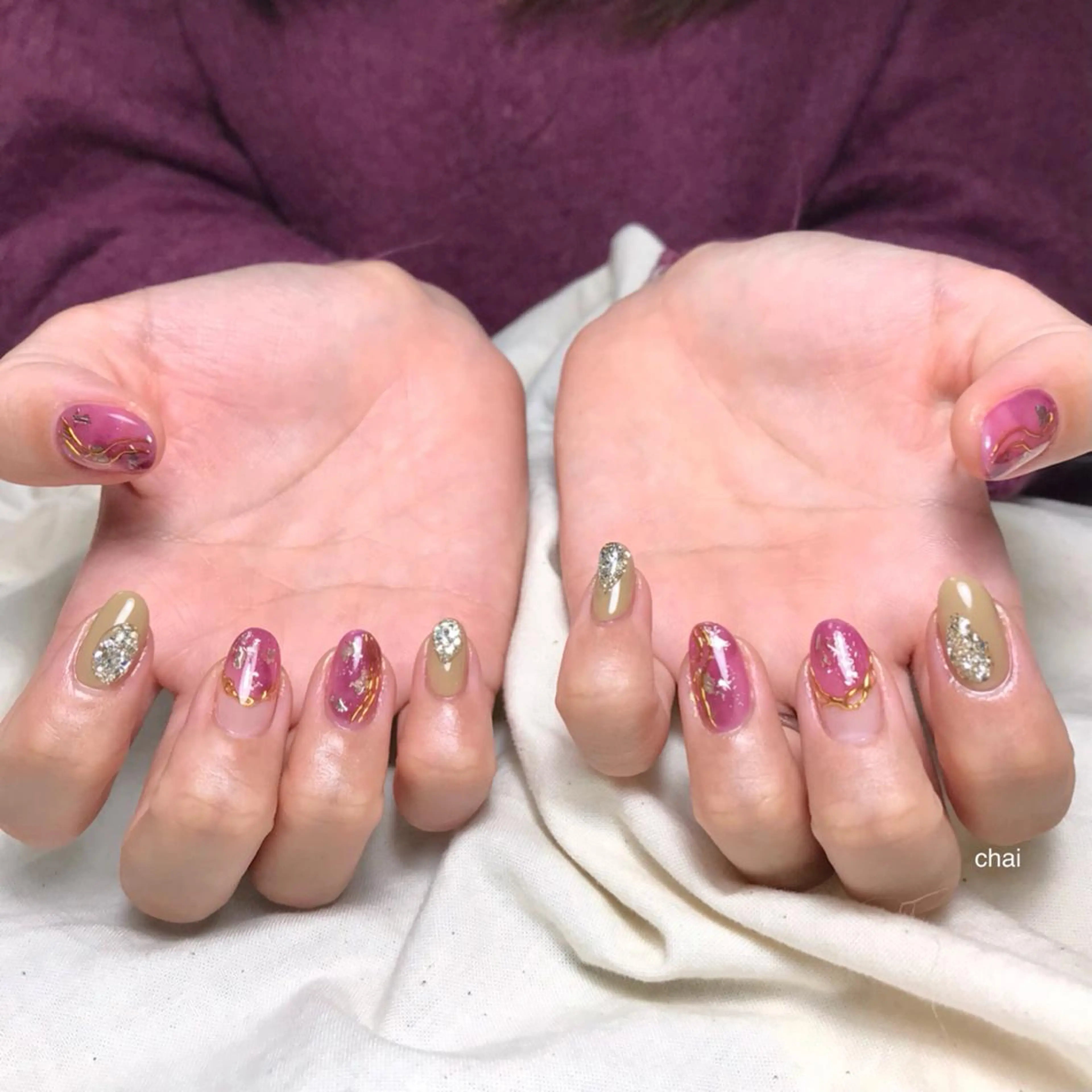 ネイル ハンドネイル 💅chainail _aiのネイルデザイン