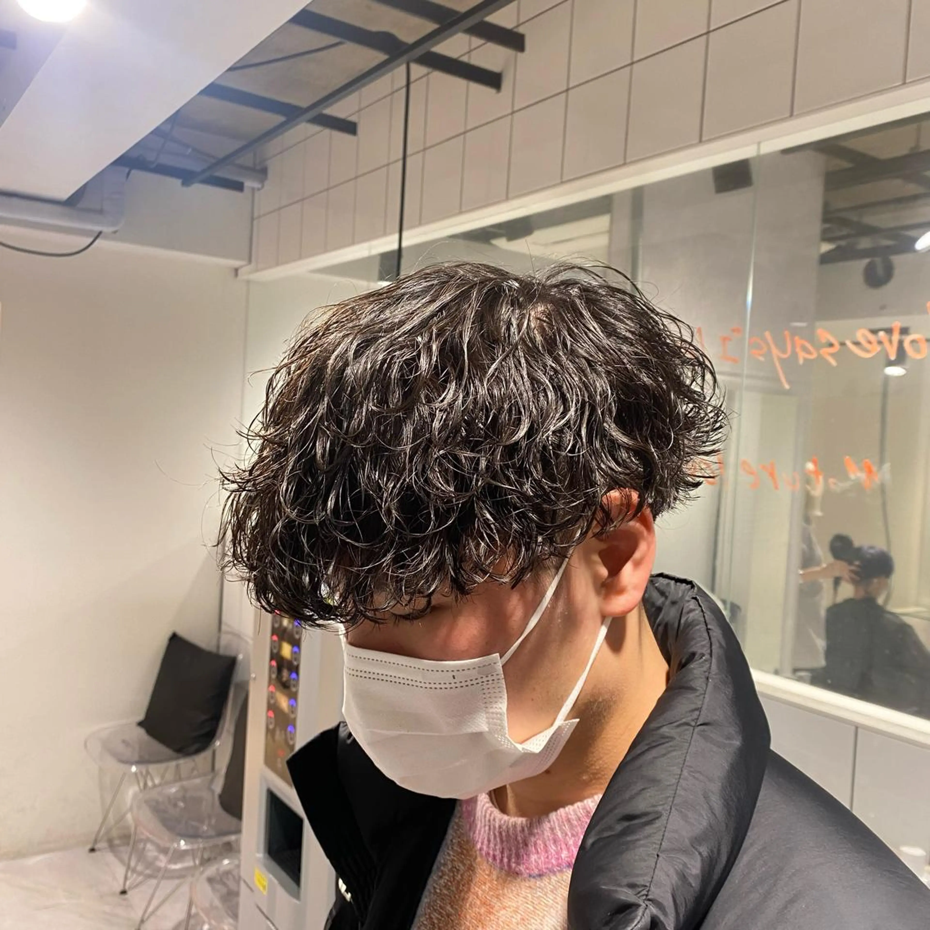 ショート カラー パーマ ヘアアレンジ メンズ キッズ ネイル マツエク・マツパ アイブロウ ✂️メンズカット ひろき✂️のヘアスタイル