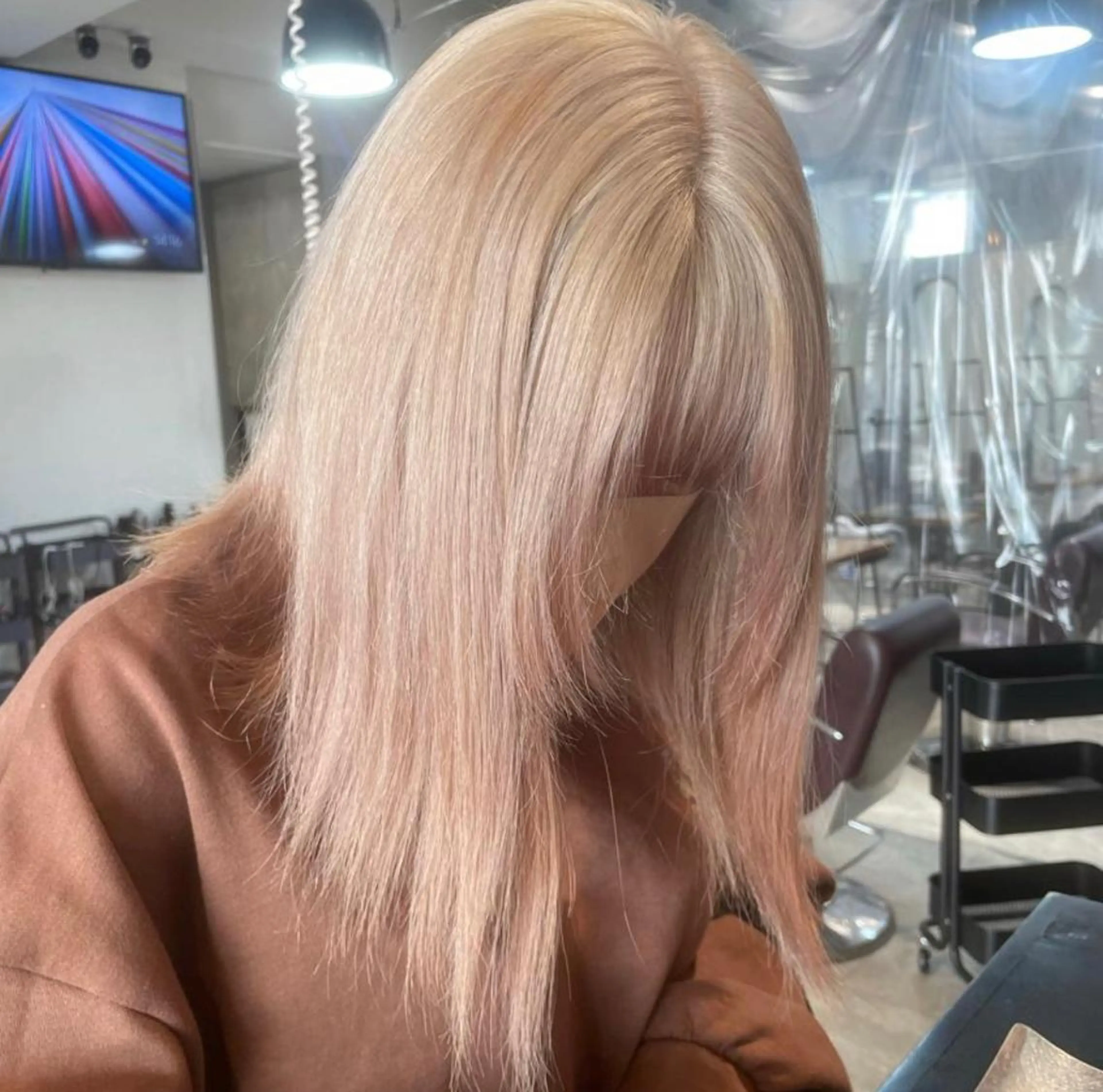 ミディアム カラー ヘアアレンジ ヘアカラー 🌹TikTok４万 ﾌｫﾛﾜｰ🌹AKIのヘアスタイル