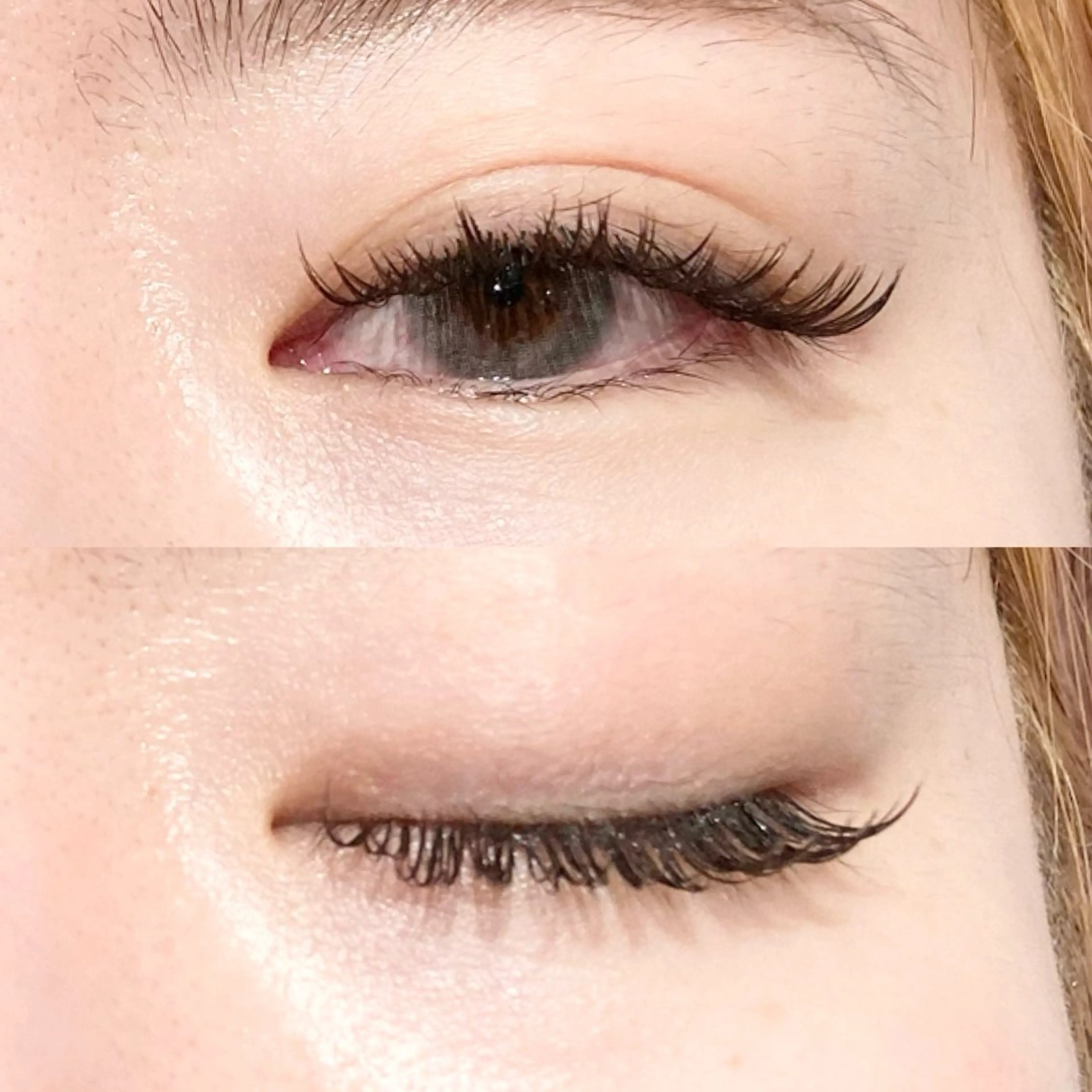 マツエク・マツパ バインドロック カラーマツエク フラットラッシュ 目尻長め マツエク sola: neolive出沼のマツエク・マツパデザイン