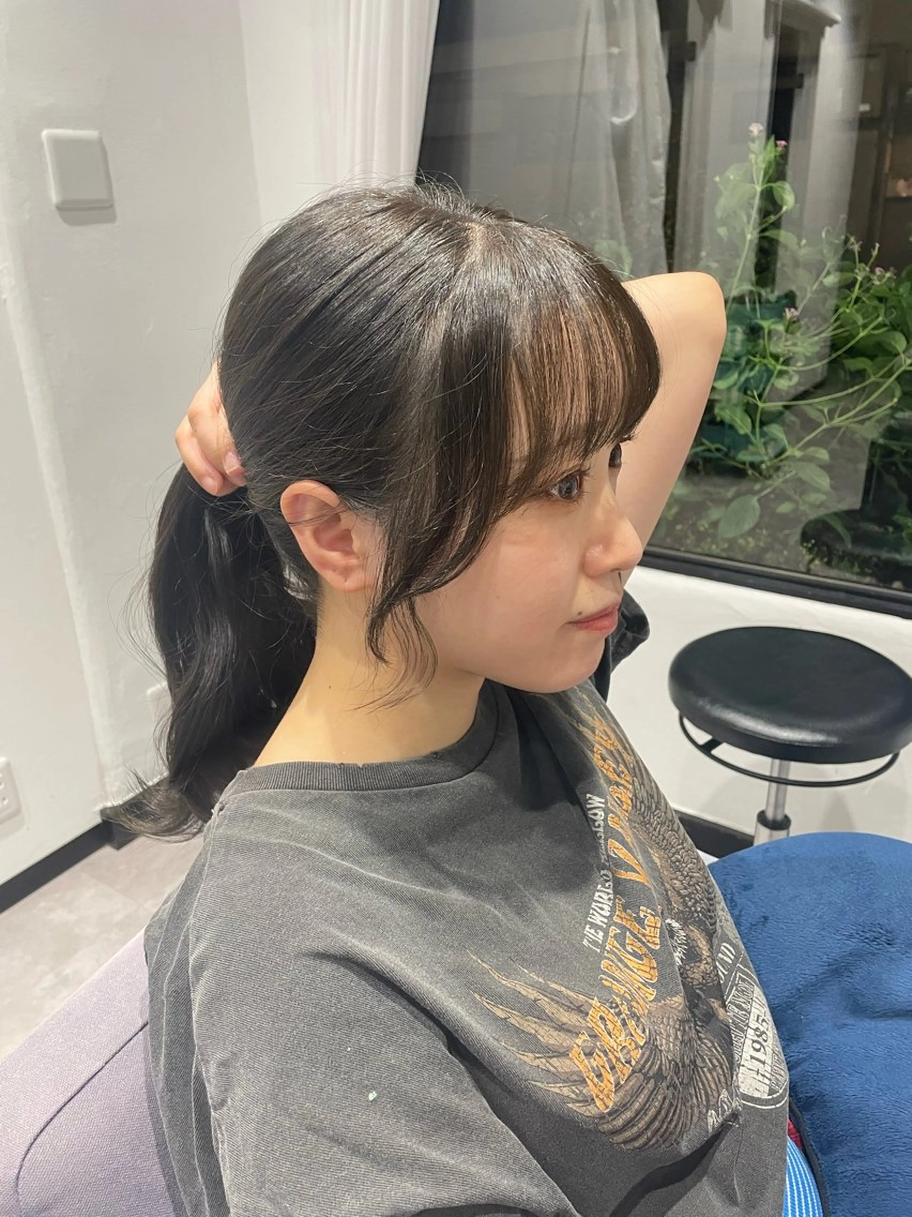 セミロング 木村 あかりのヘアスタイル