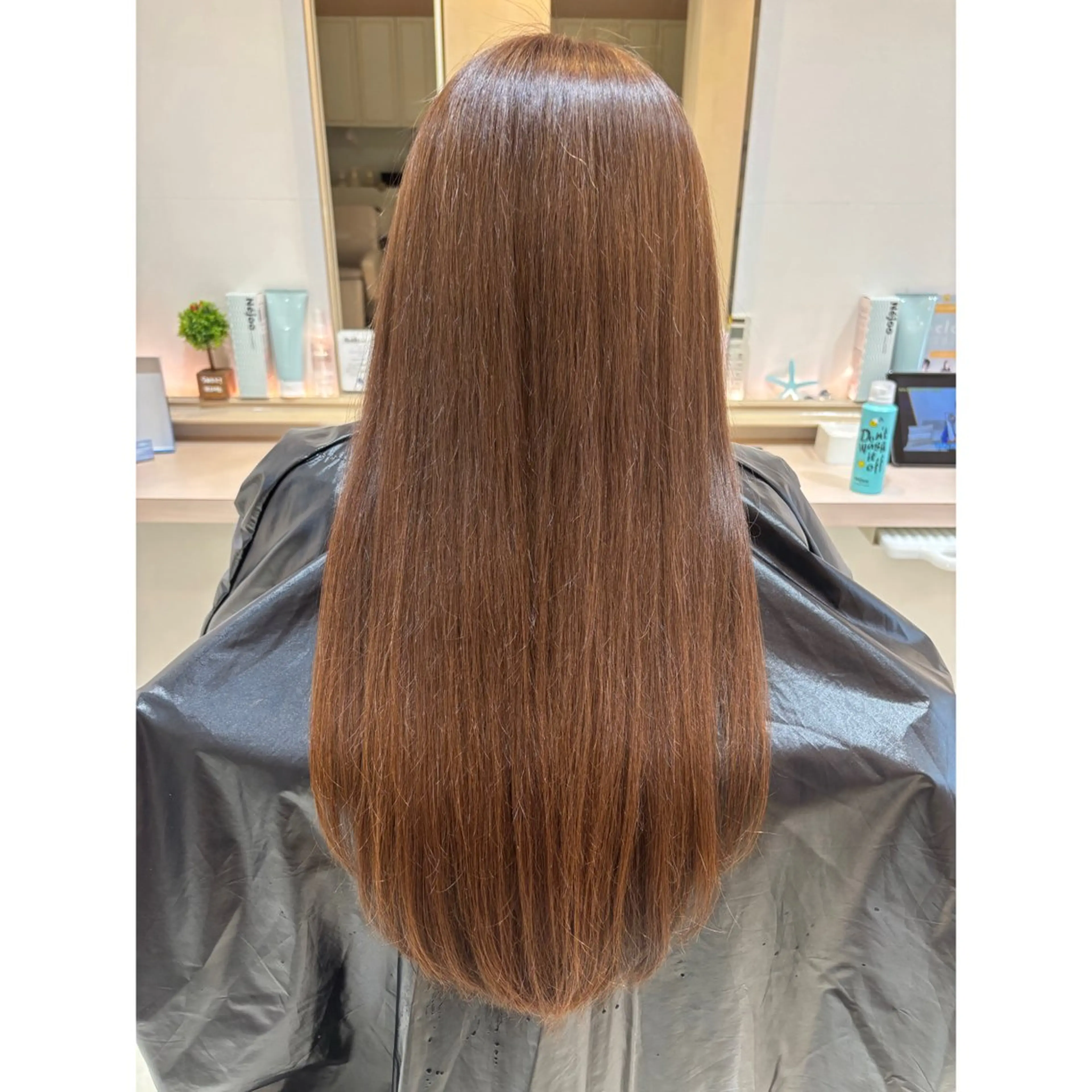 ロング カラー 清 亜由佳のヘアスタイル