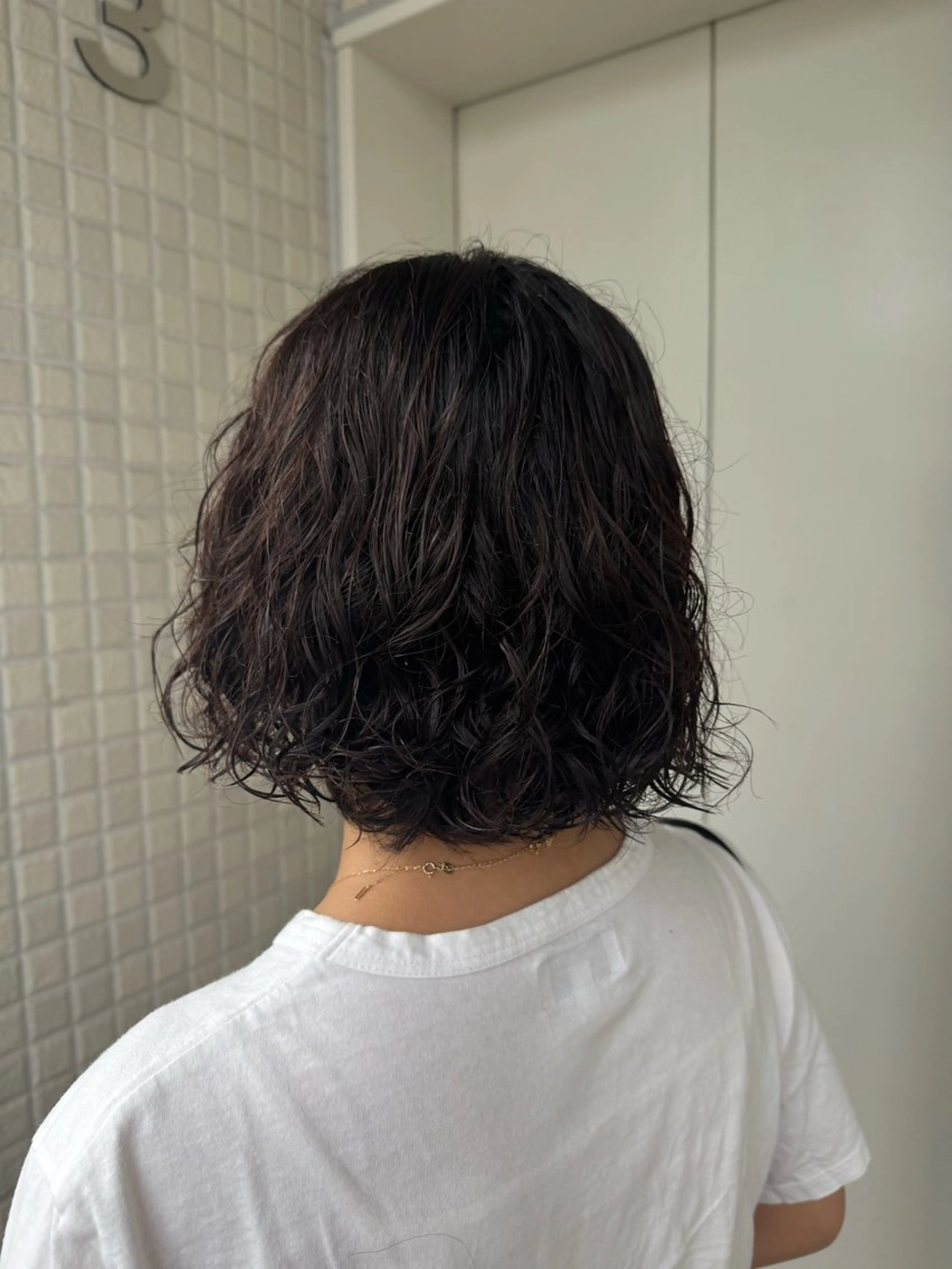 ショート パーマ カット パーマ トリートメント 縮毛矯正/エクステ /艶カラー/ヘアメのヘアスタイル