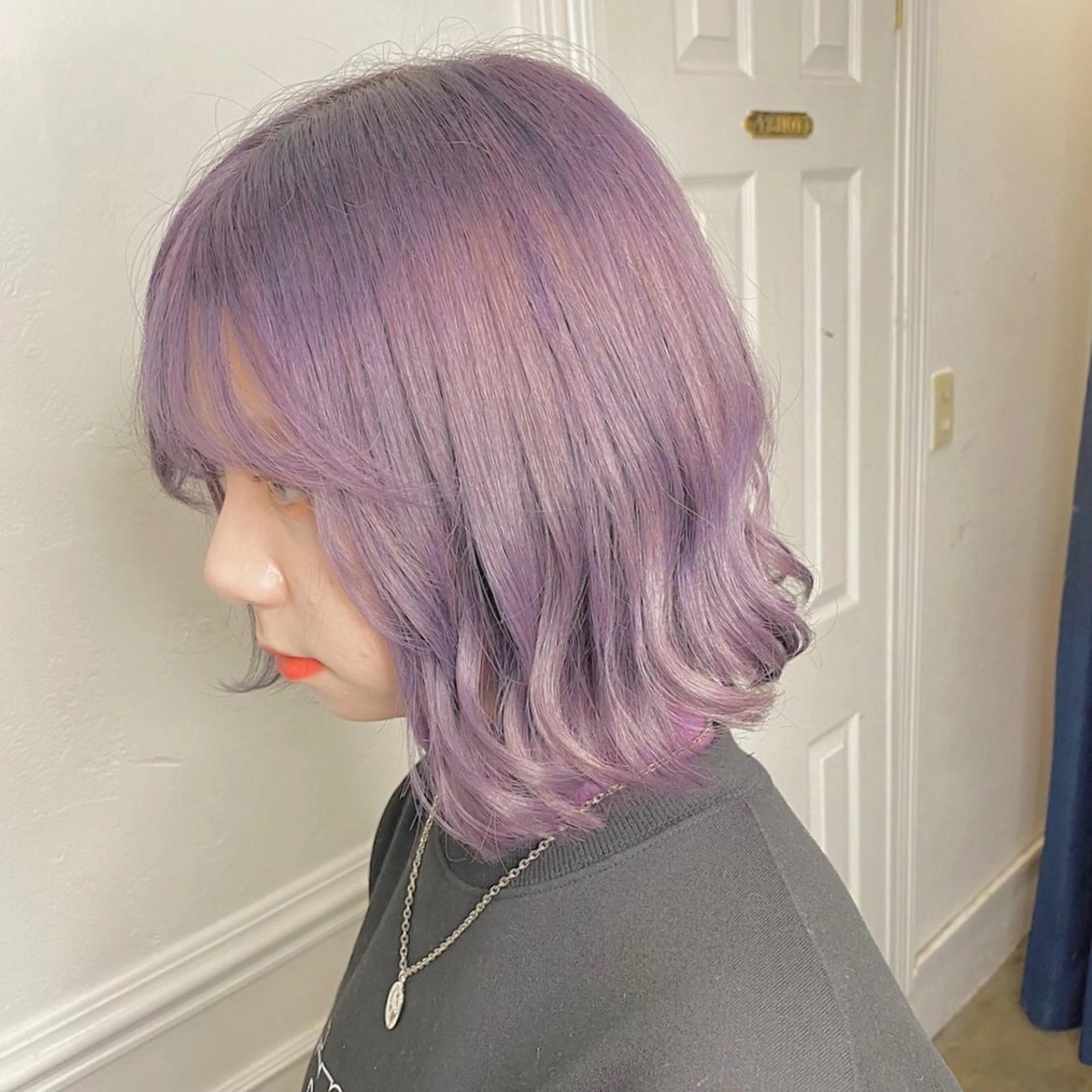 ミディアム カラー ヘアアレンジ メンズ キッズ カット ヘアカラー トリートメント ハイトーン美容師 MASATOのヘアスタイル