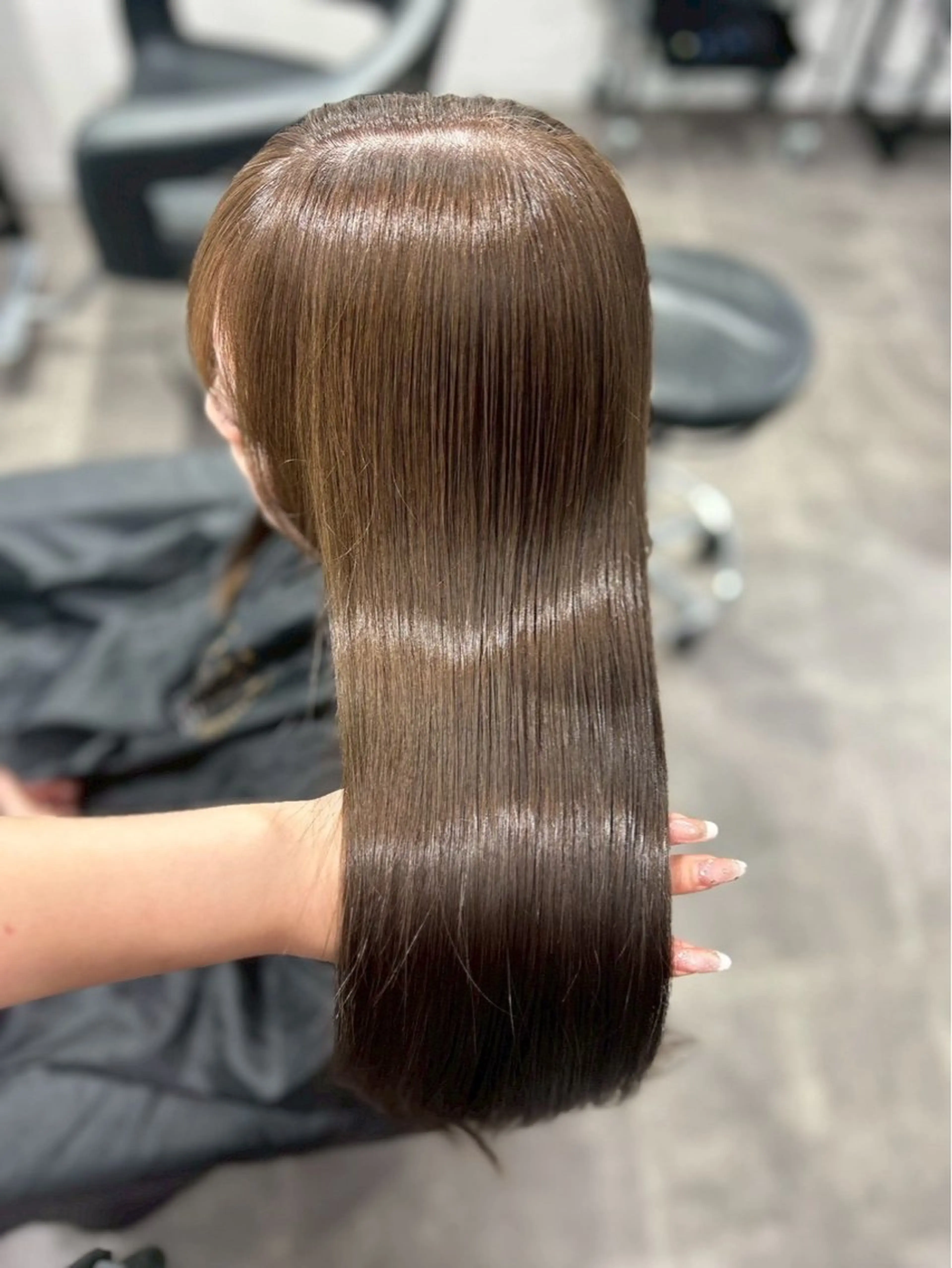 ロング カラー ヘアアレンジ メンズ トリートメント 小高 咲蘭のヘアスタイル