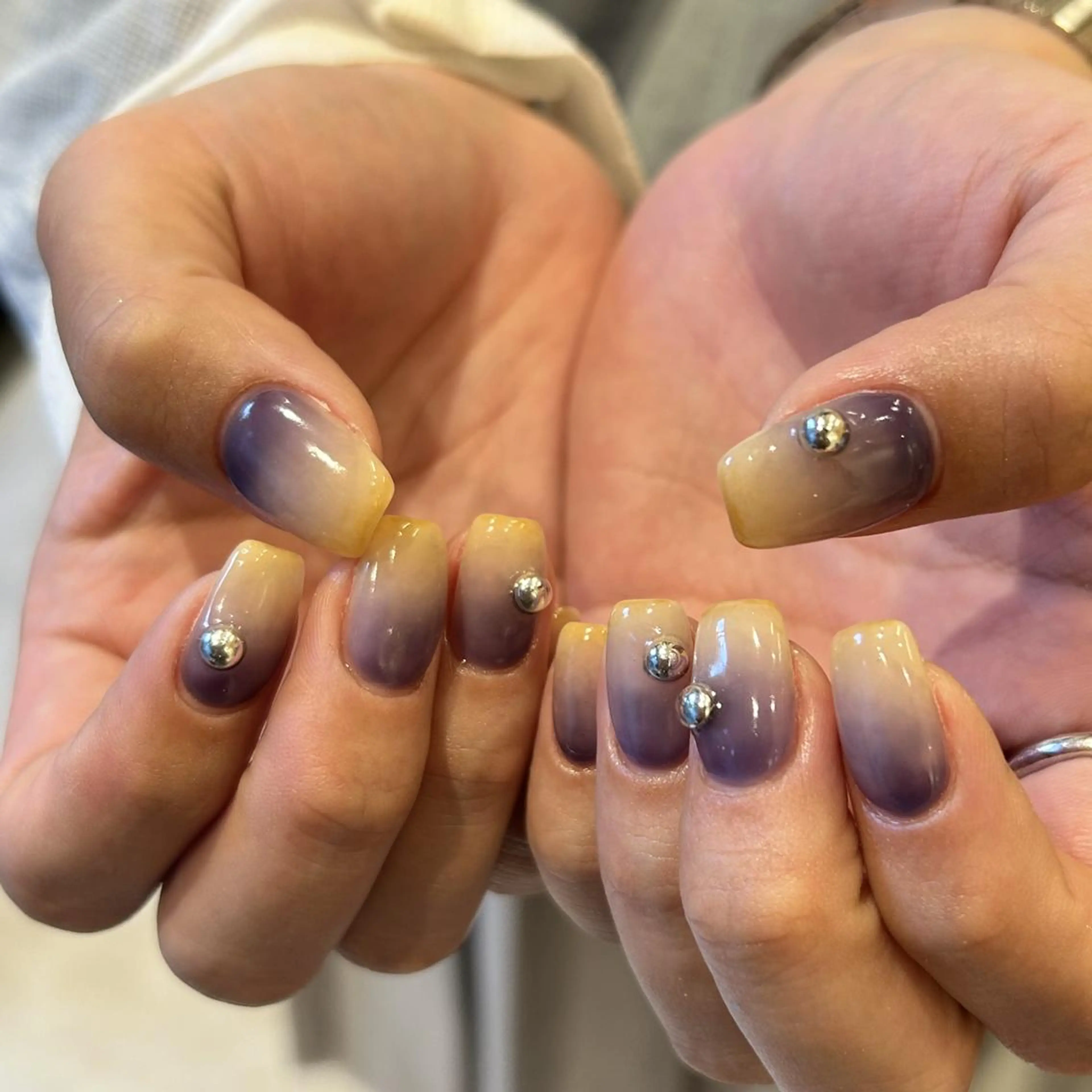 ネイル オーロラネイル ジェルネイル 氷ネイル・うるうるネイル 韓国ネイル ミラーネイル ハンドネイル nails TOKYOのネイルデザイン