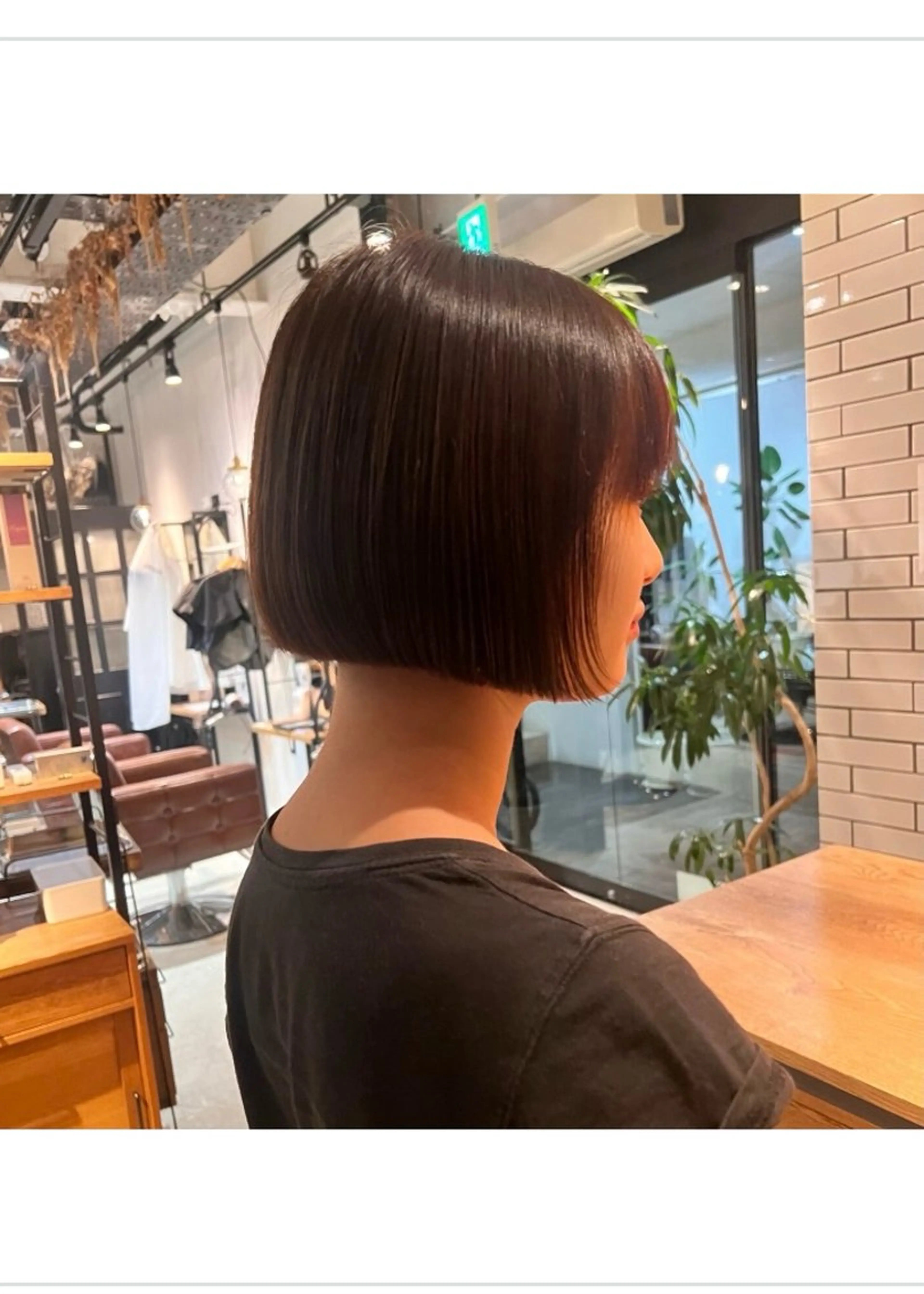 ショート カット 似合わせカット✂︎ 艶カラー･*:湊七海のヘアスタイル