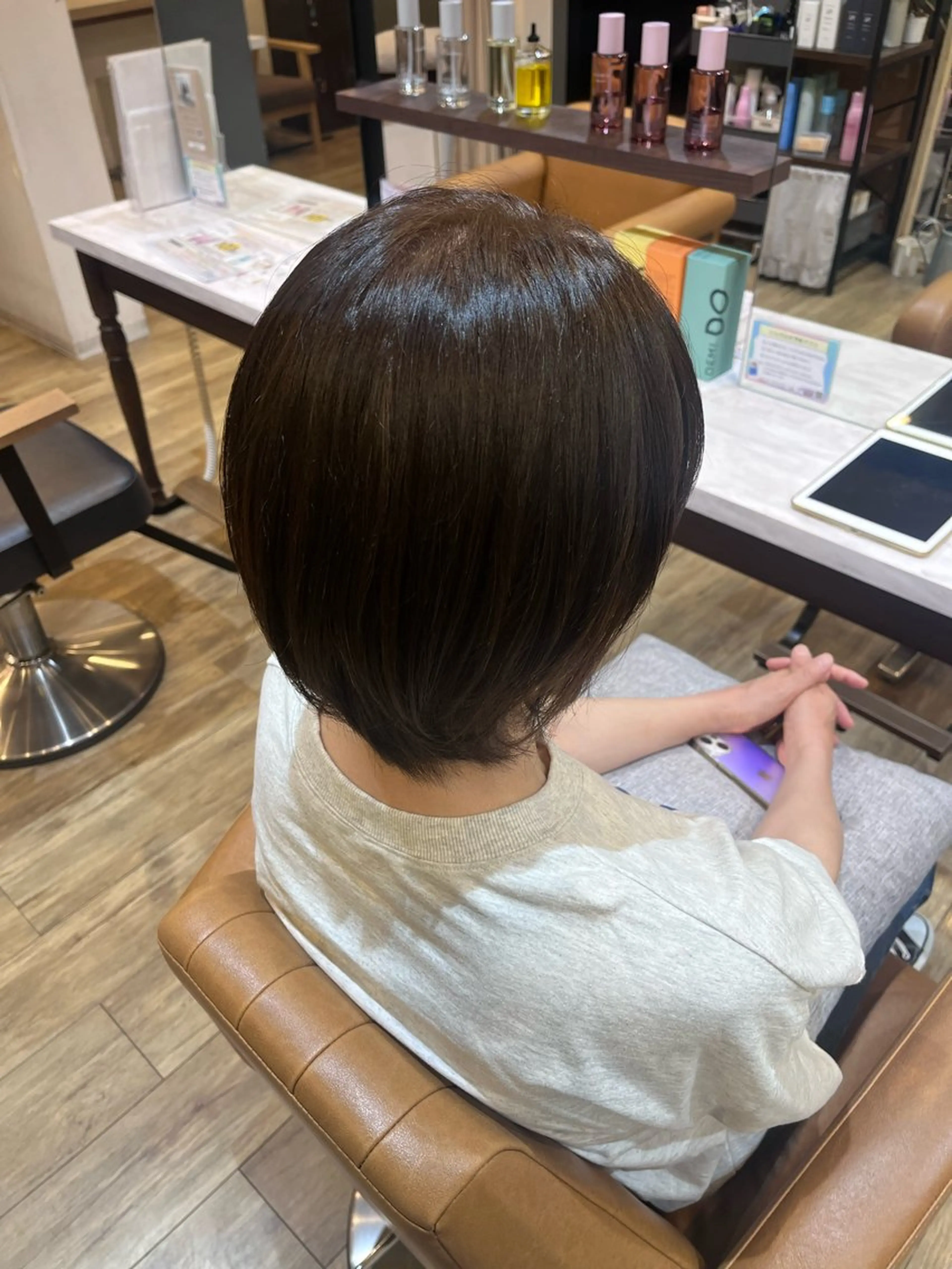 ショート カラー Kasahara Akariのヘアスタイル