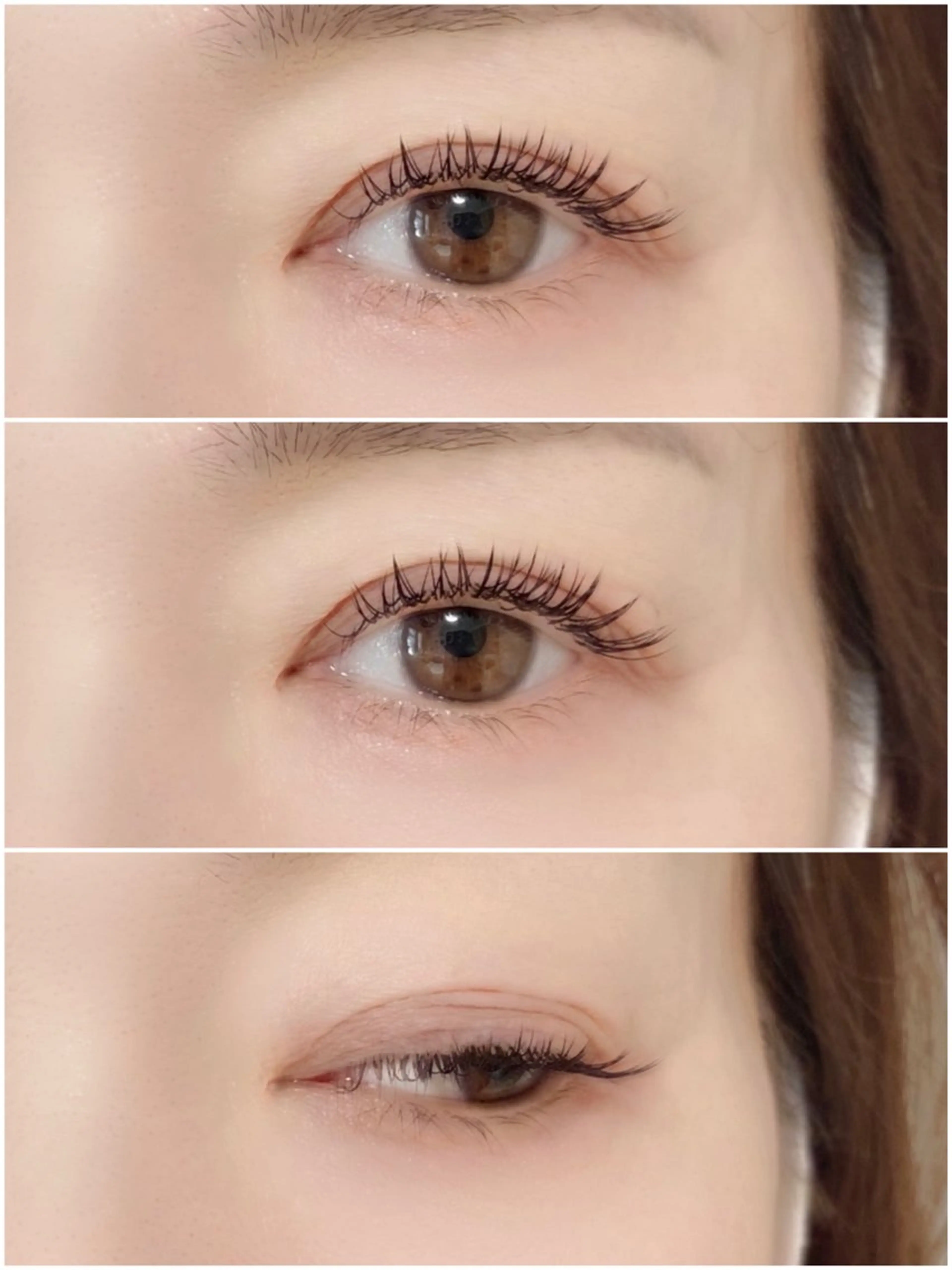 マツエク・マツパ ナチュラル PLATINUM DOLL ERIのマツエク・マツパデザイン