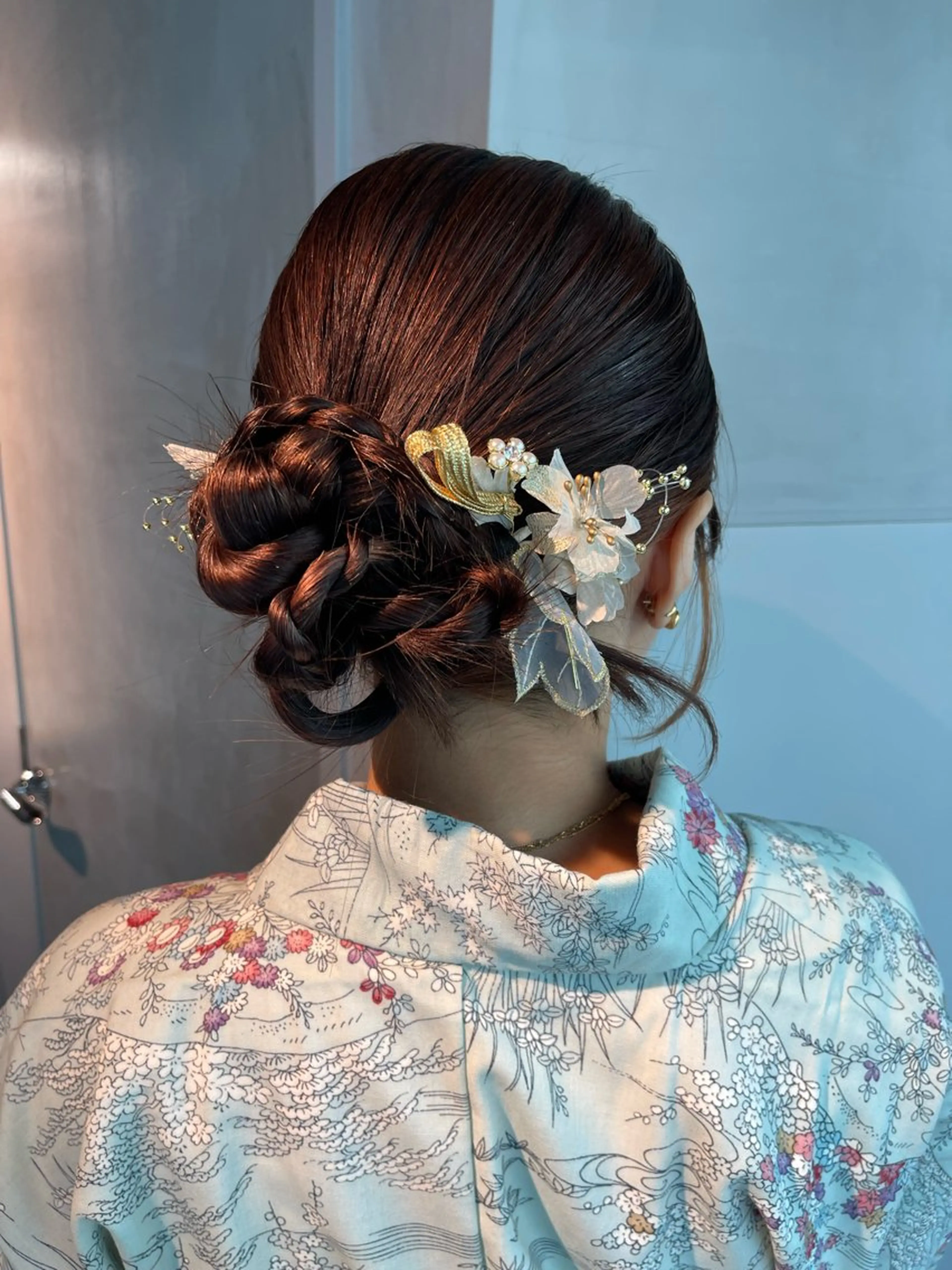 ヘアアレンジ ポニーテール 結婚式・ブライダル 卒業式のヘアスタイル ヘアセット charm《銀座》 ヘアセット/縮毛矯正のヘアスタイル