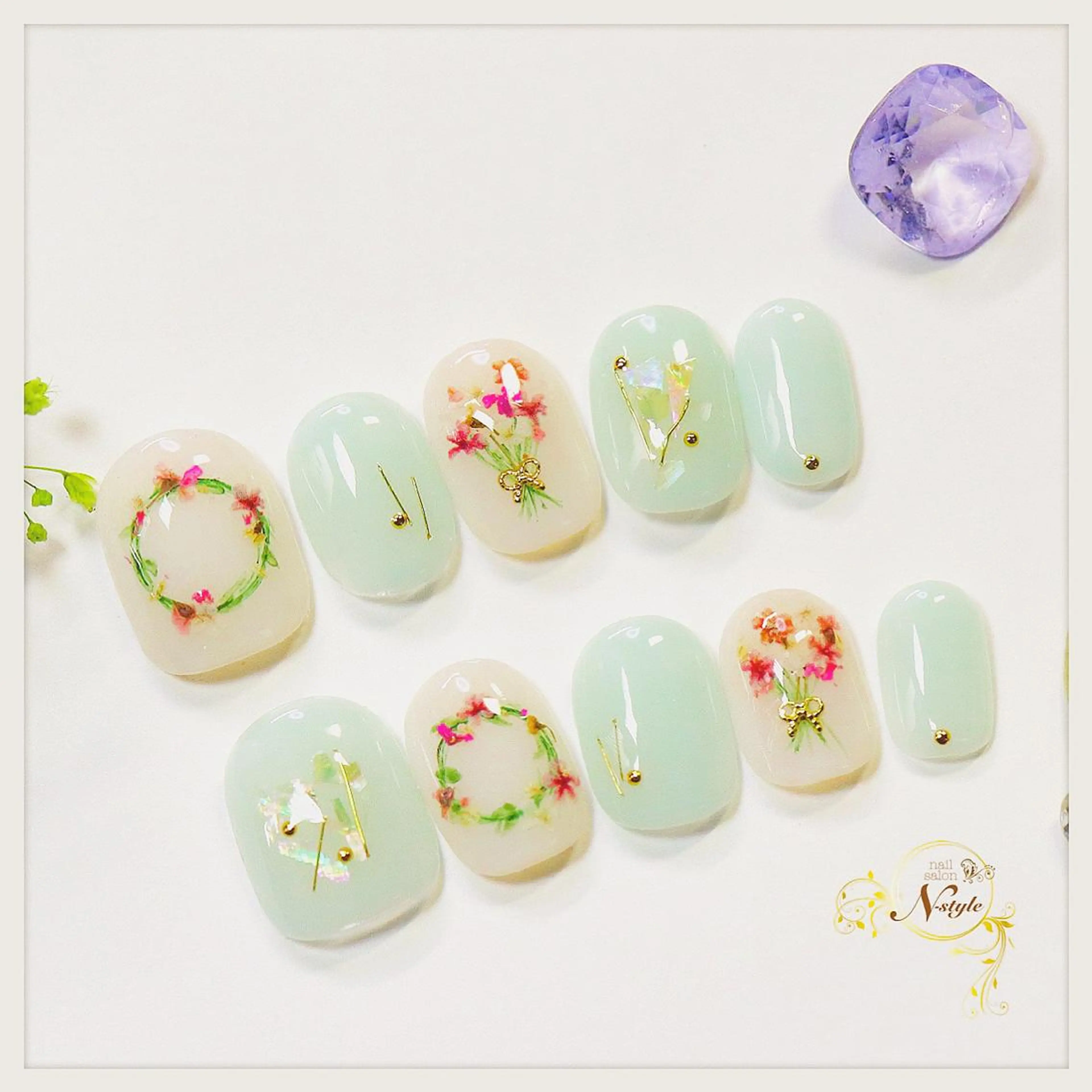 ネイル ネイルN-STYLE スタッフのネイルデザイン