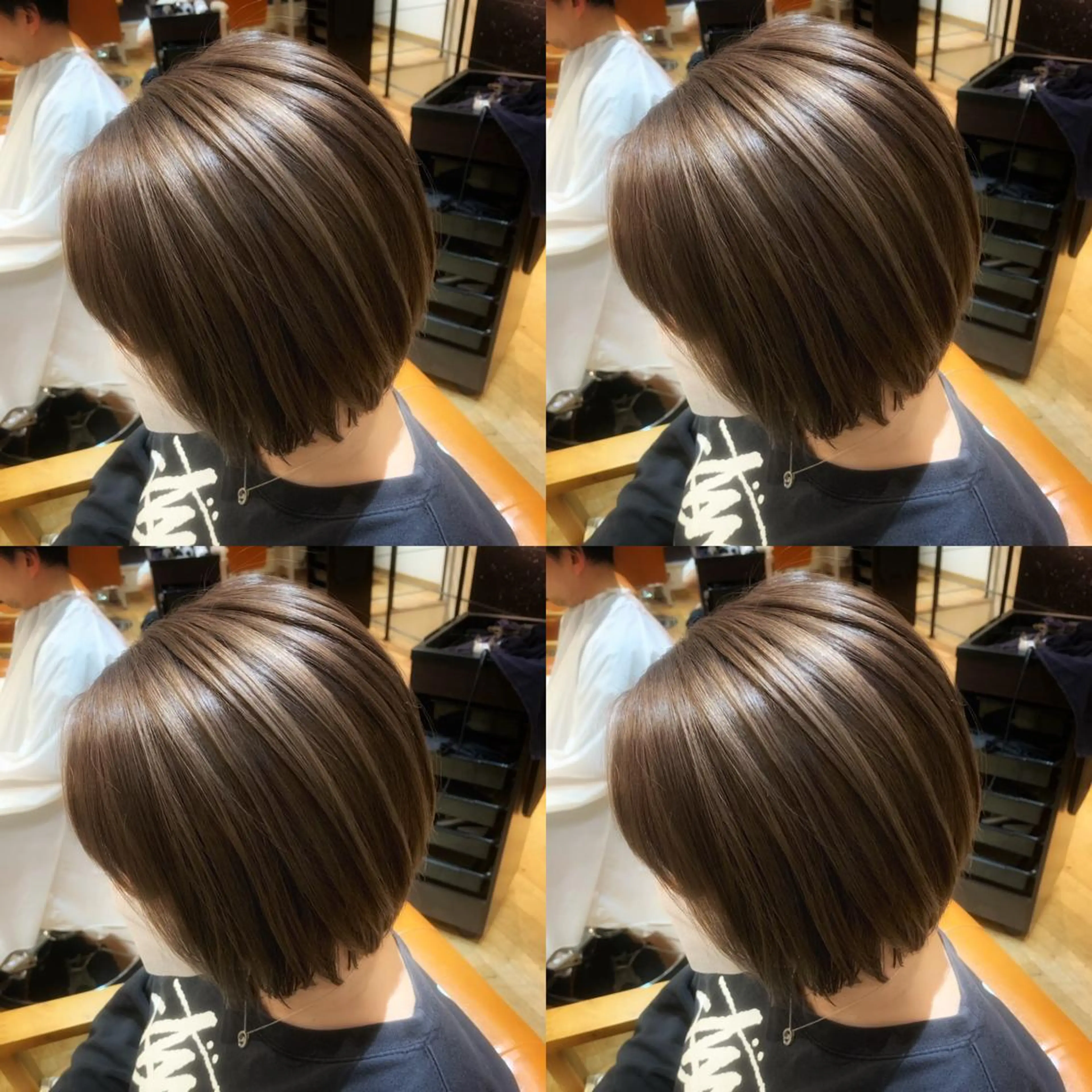 ショート レイヤーカット ✨髪質改善✖︎顔周り レイヤー✨ナカムラのヘアスタイル