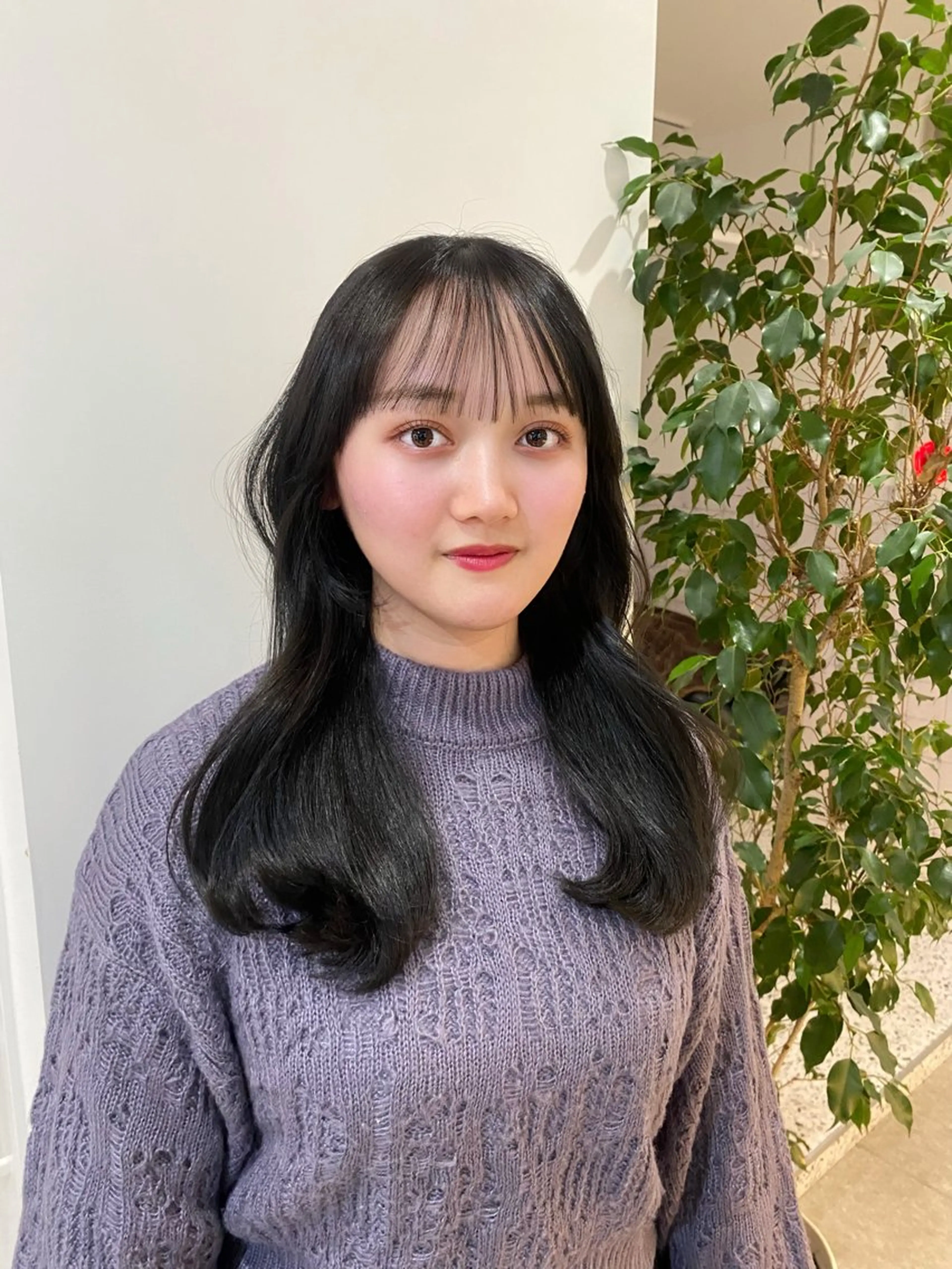 カラー AO所属・RISAKO 艶髪モテヘア🎀府中のヘアスタイル