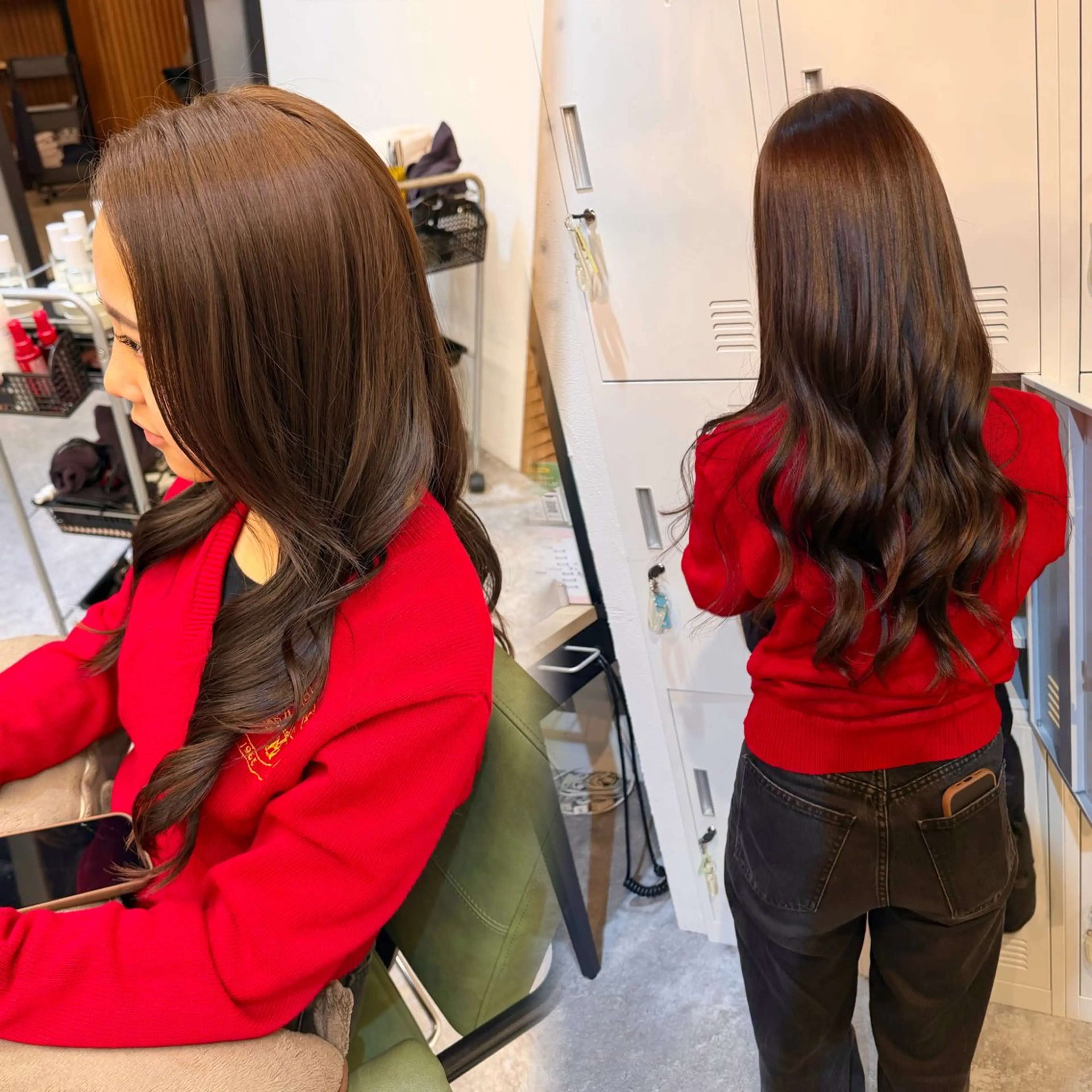 ロング カラー 𝐌𝐢𝐮 /本厚木美容室のヘアスタイル