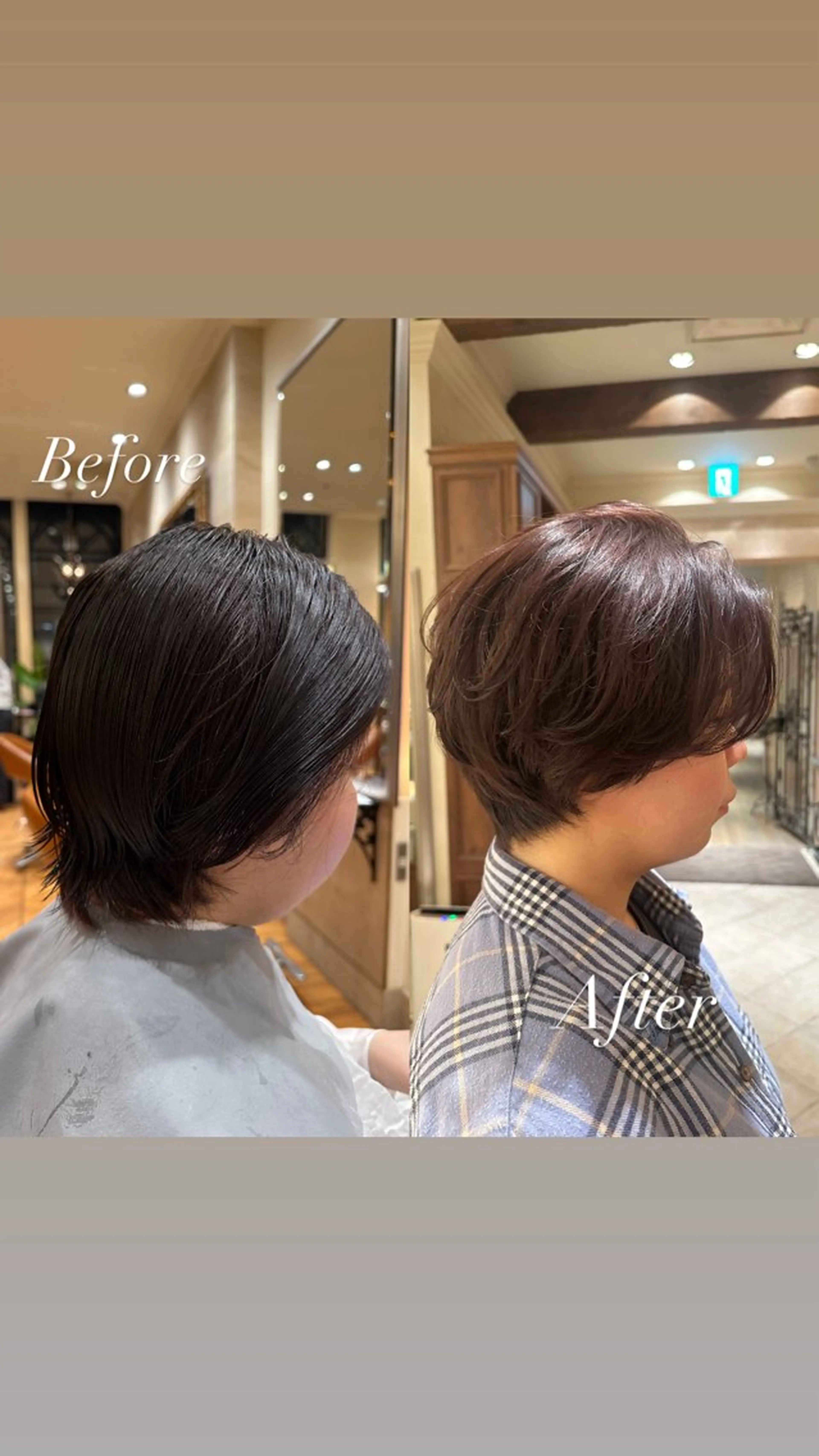 ショート ハンサムショート 顔周りカット レイヤーカット ショートヘア 小顔カット BEAUTRIUM 265所属・カットモデル/ 大森弘貴のヘアスタイル