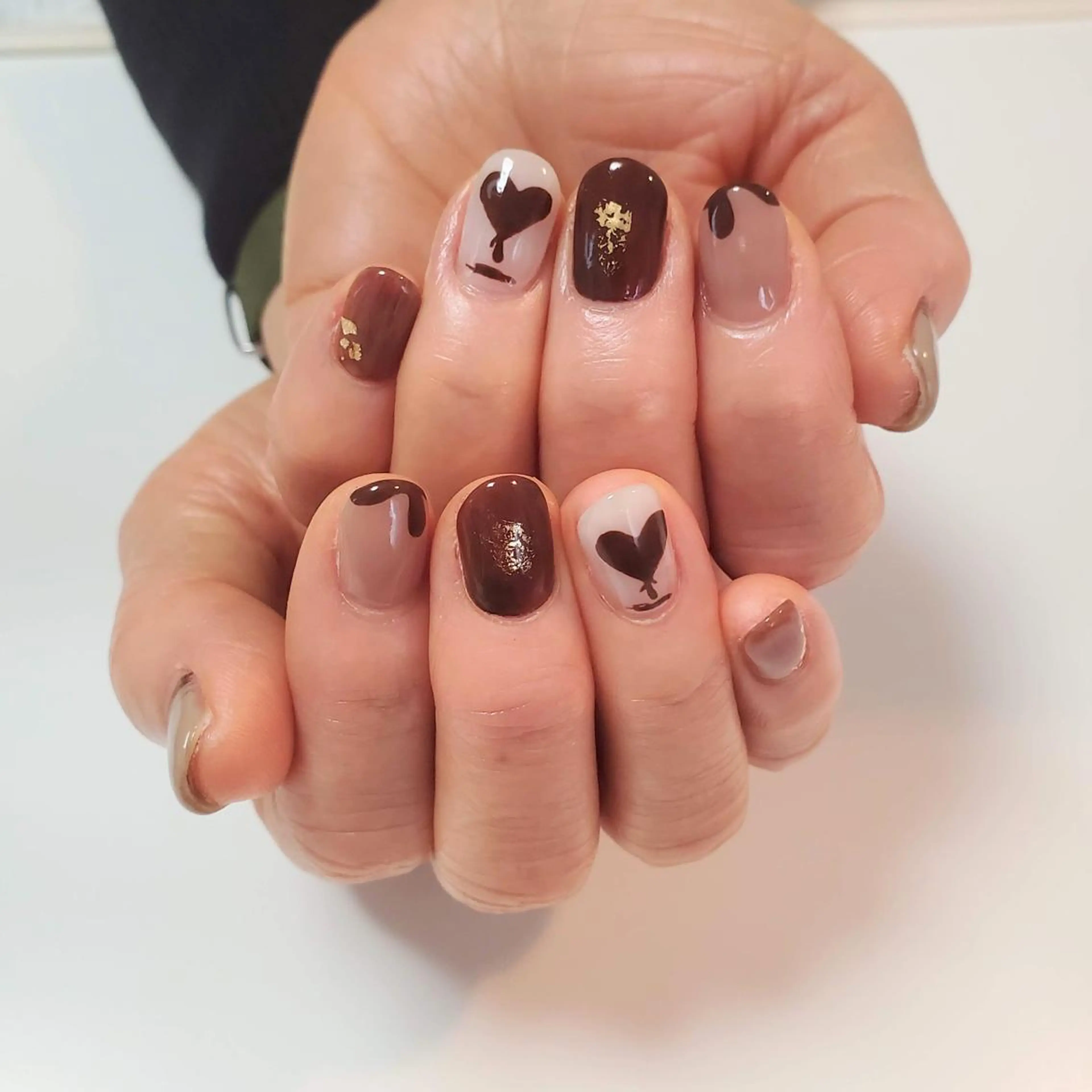 ネイル バレンタイン ネイリスト モリシタのネイルデザイン