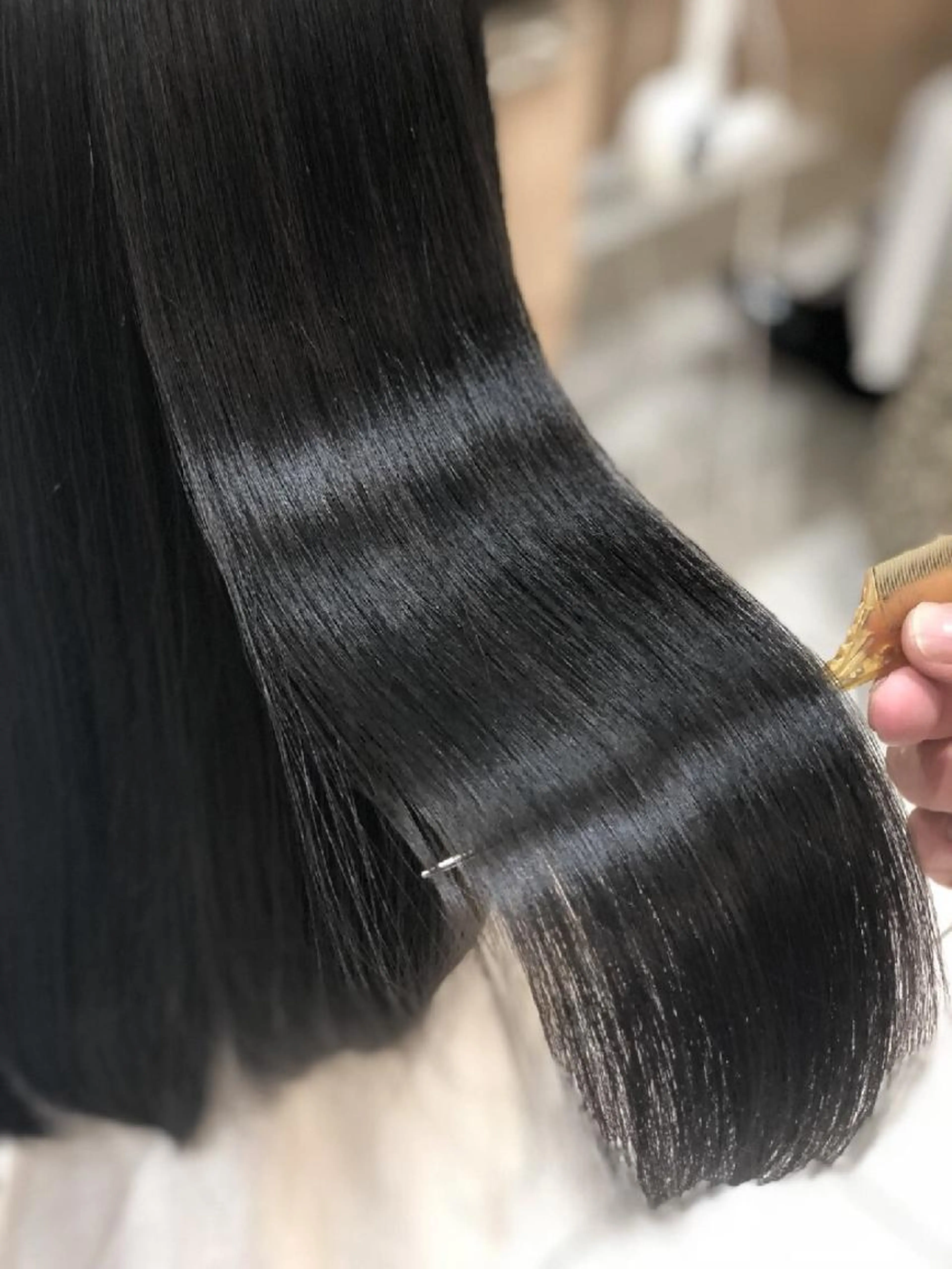 〈新規限定〉🌵美髪縮毛矯正(根元)+ブロー🌵【シャンプー込み】の写真