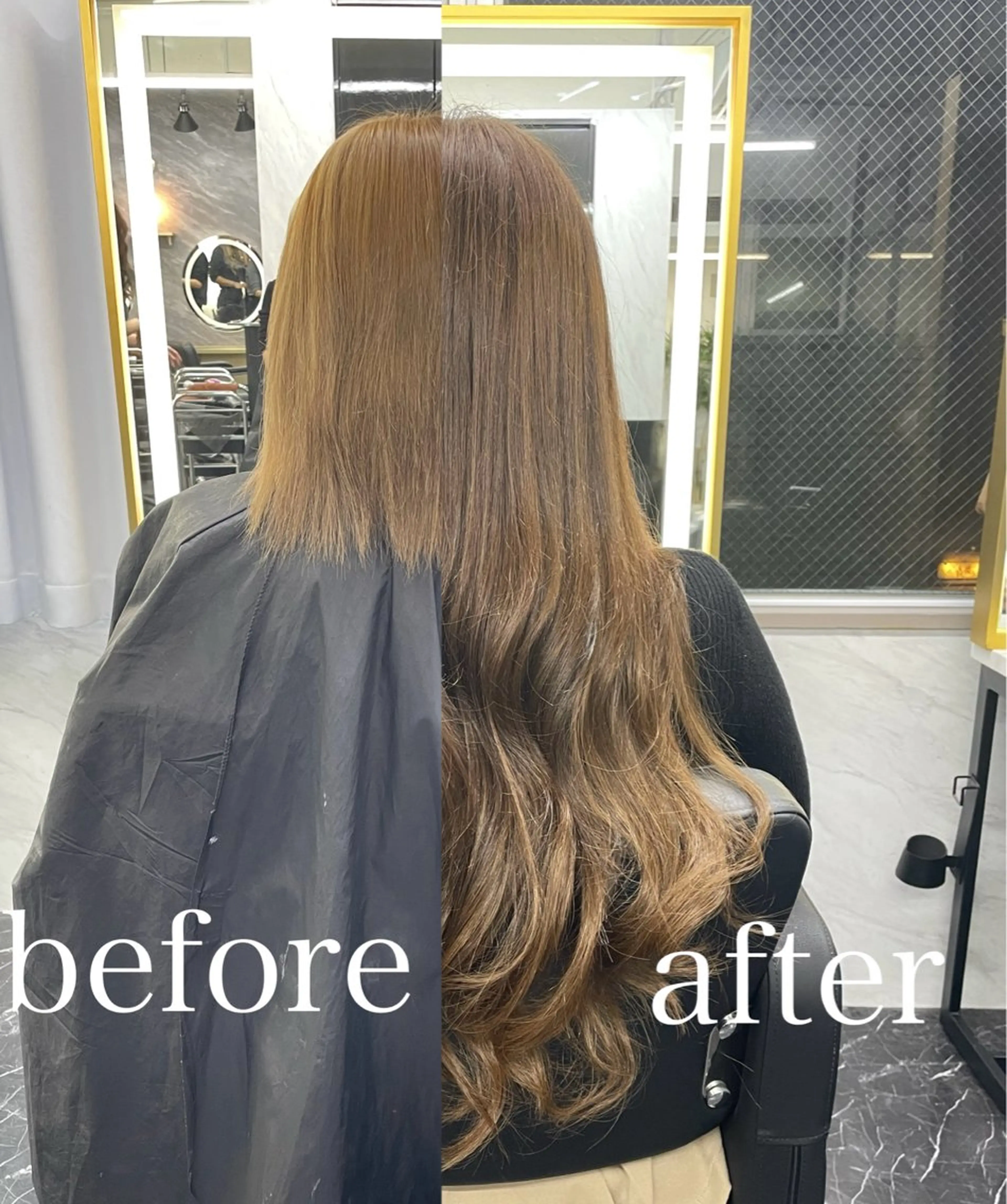 ロング カラー ヘアカラー エクステ エクステ🩵ブリーチ 韓国ヘア🩵KAEのヘアスタイル